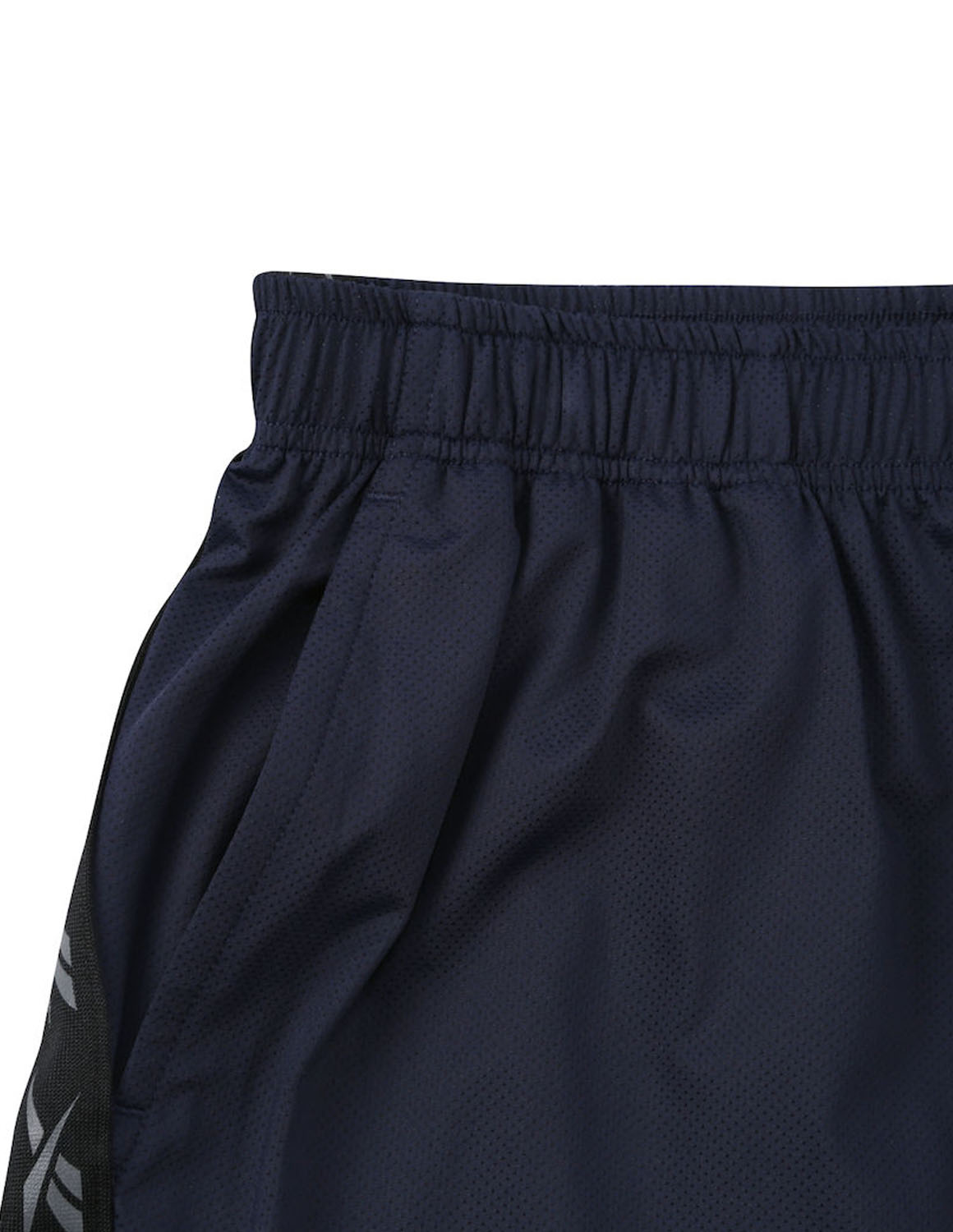 大きいサイズ ハーフパンツ メンズ ラインテープ Reebok(リーボック) 吸水速乾 接触冷感 UVカット ストレッチ デオドラントテープ 前閉じ メッシュ カジュアル | Reebok | 05