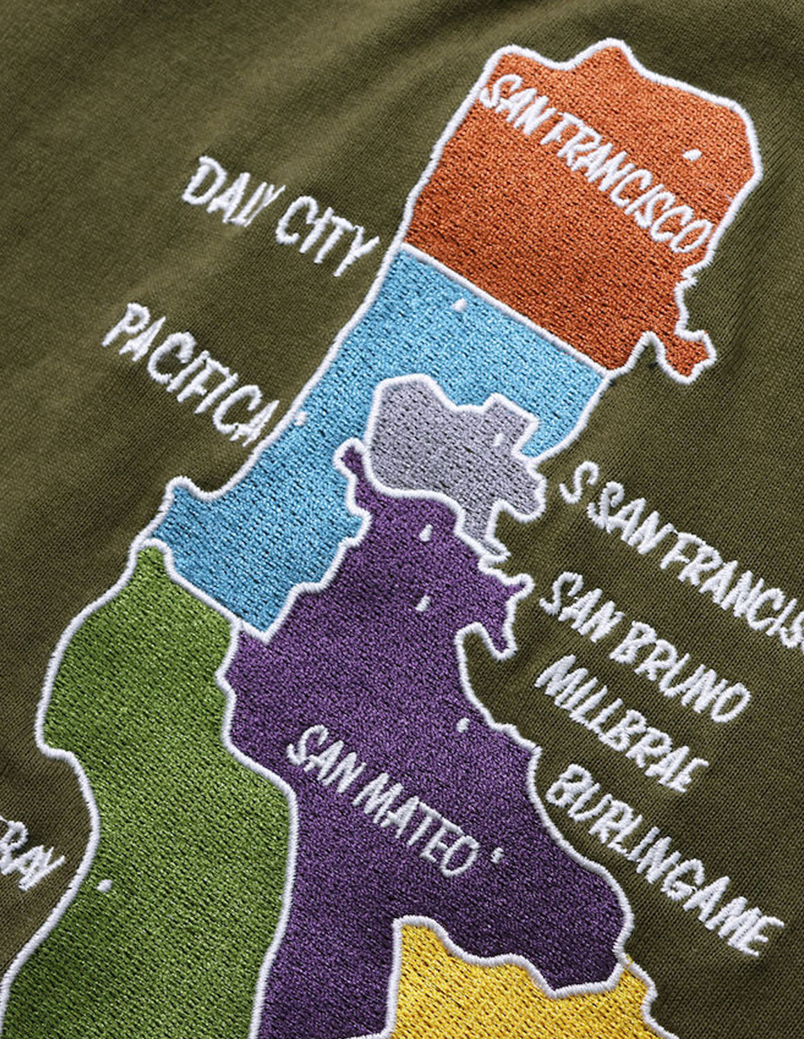 大きいサイズ 半袖Tシャツ カットソー メンズ  BEN DAVIS(ベン デイビス) スーベニア 刺繍 3L 4L 5L 6L カジュアル 緑 黒 春 夏 秋 | BEN DAVIS | 08