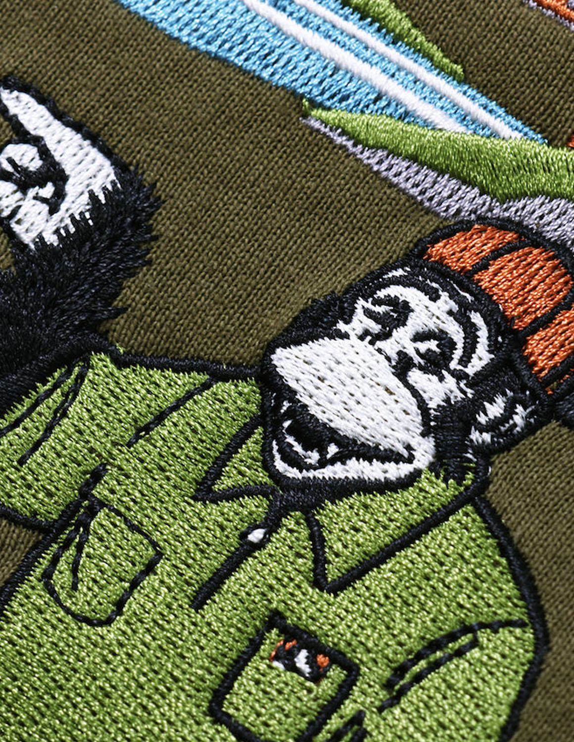 大きいサイズ 半袖Tシャツ カットソー メンズ  BEN DAVIS(ベン デイビス) スーベニア 刺繍 3L 4L 5L 6L カジュアル 緑 黒 春 夏 秋 | BEN DAVIS | 09