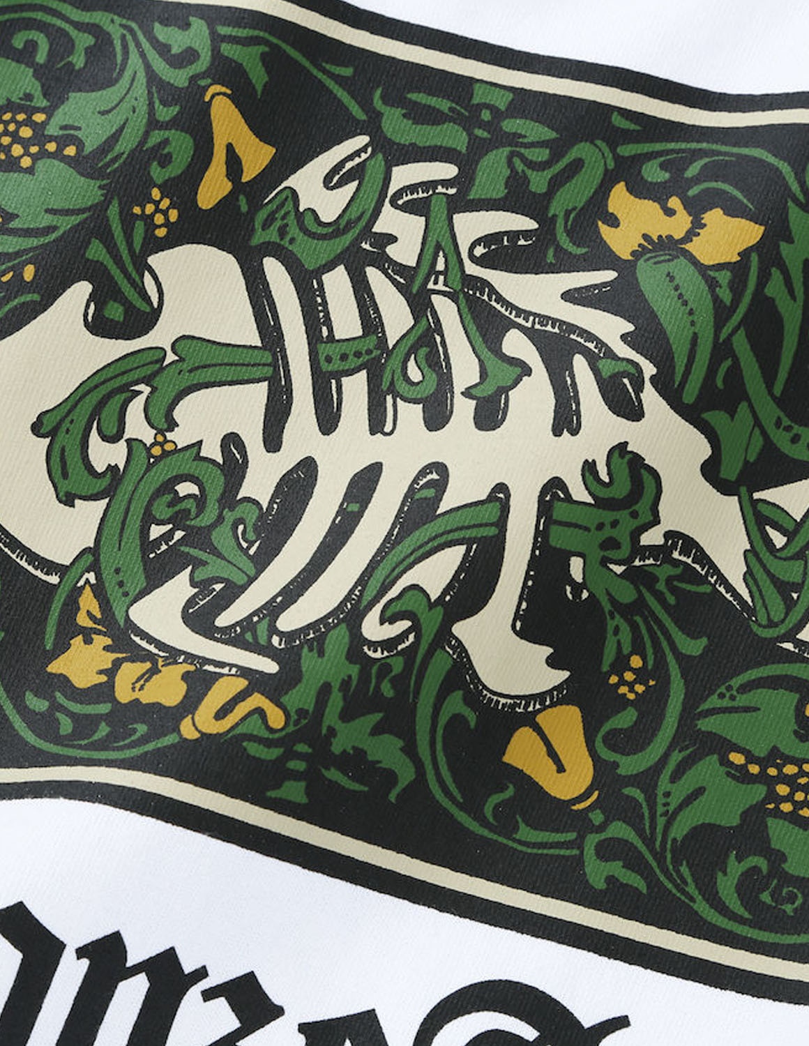 大きいサイズ 半袖Tシャツ カットソー メンズ  BRONZE AGE(ブロンズエイジ) スカルフィッシュ バックプリント 3L 4L 5L 6L 7L 8L カジュアル 白 黒 春 夏 秋 | BRONZE AGE | 03