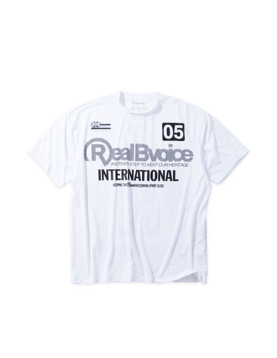 【大きいサイズ メンズ】RealBvoice(リアルビーボイス)ストレッチ 吸汗速乾 プリント 抗菌防臭加工 半袖Tシャツ カットソー 3L/4L/5L/6L/ | RealBvoice | 01