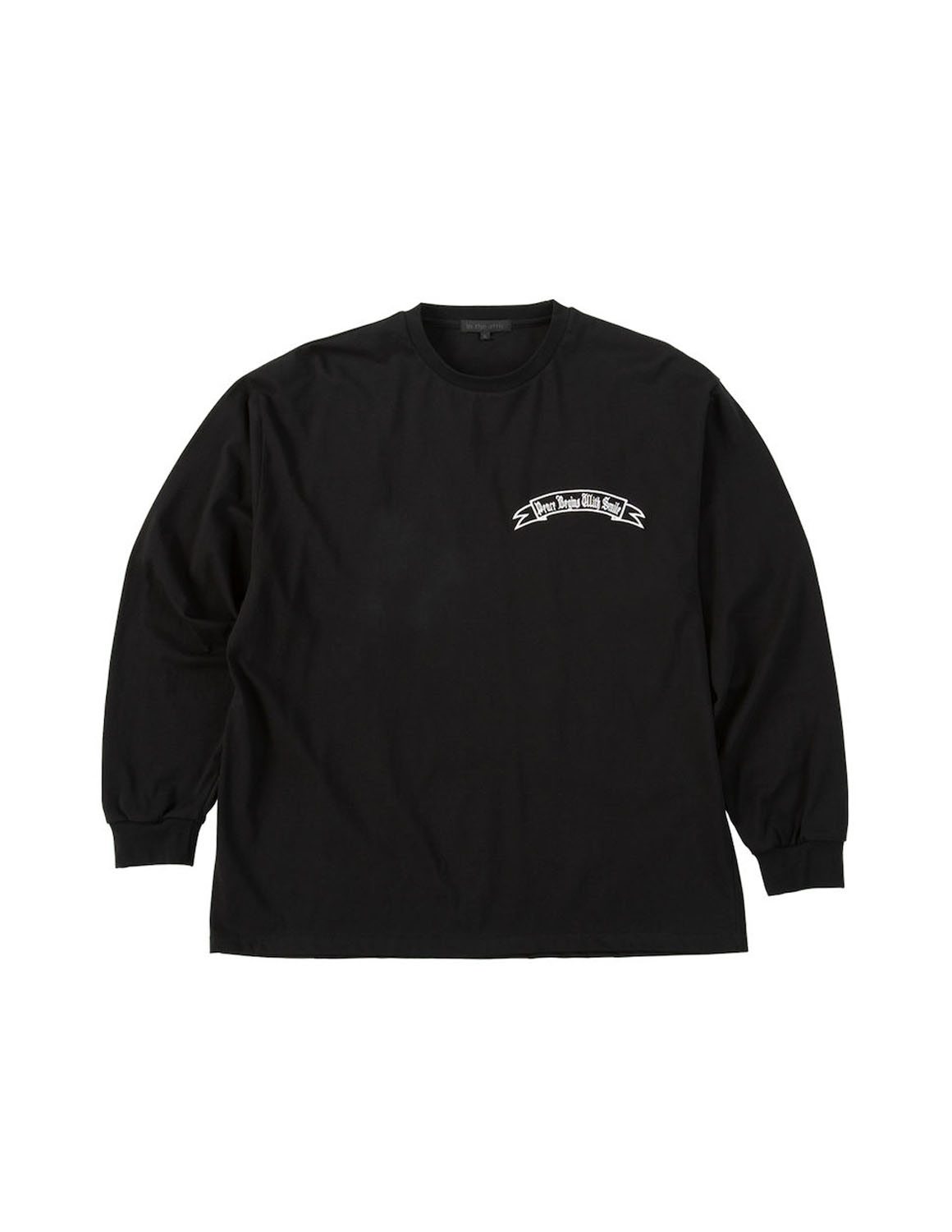 【大きいサイズ メンズ】in the attic(インジアティック) 刺繍 リブ（袖口）発泡箔プリント 長袖Tシャツ カットソー 3L/4L/5L/6L/ | in the attic | 03