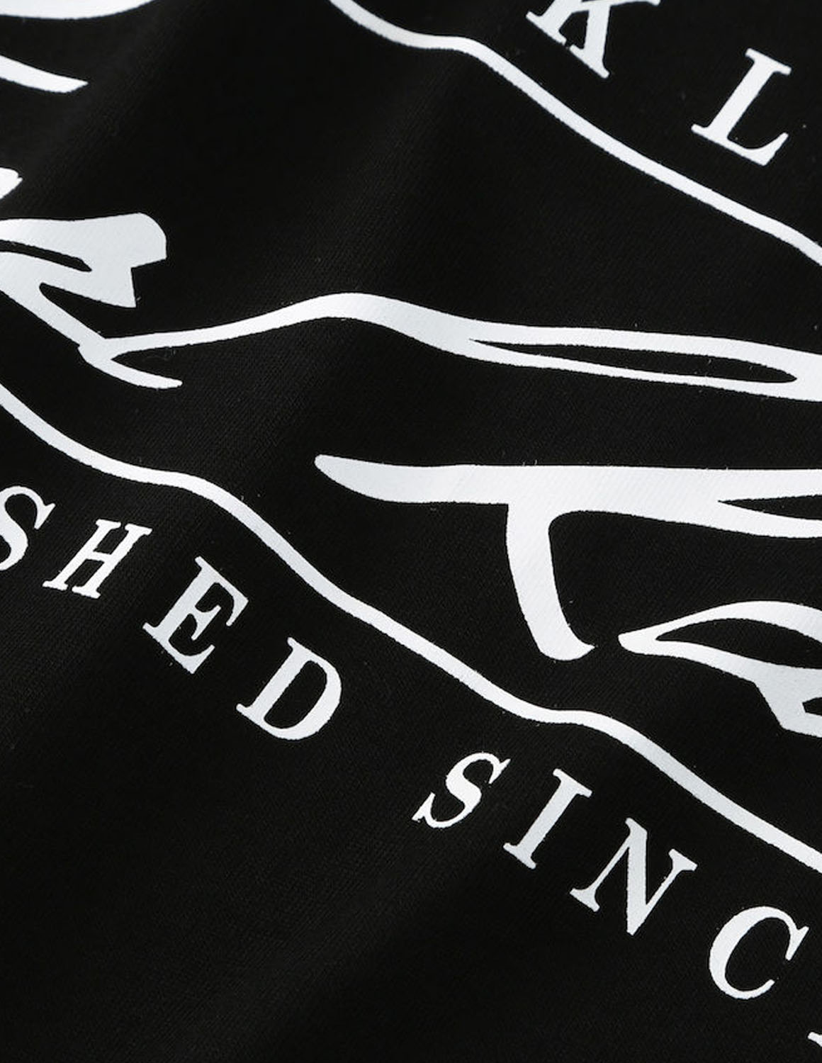 大きいサイズ 長袖Tシャツ カットソー メンズ 天竺 KARL KANI(カール カナイ) バックプリント 袖口リブ 3L 4L 5L 6L 8L カジュアル 白 黒 春 秋 冬 | Karl Kani | 03