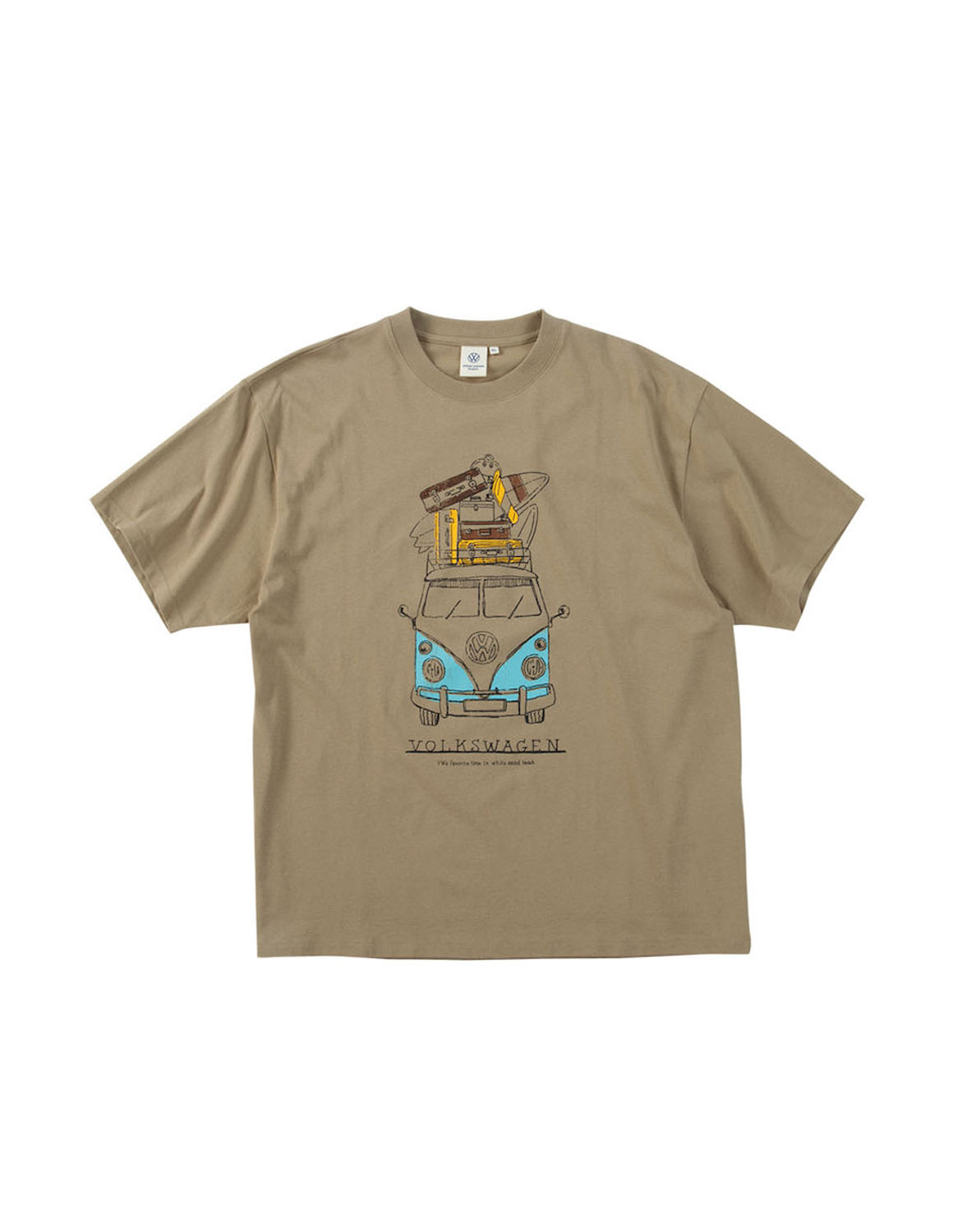 【大きいサイズ メンズ】VOLKSWAGEN(フォルクスワーゲン)プリント天竺 半袖Tシャツ カットソー 3L/4L/5L/6L/8L | フォルクスワーゲン | 01