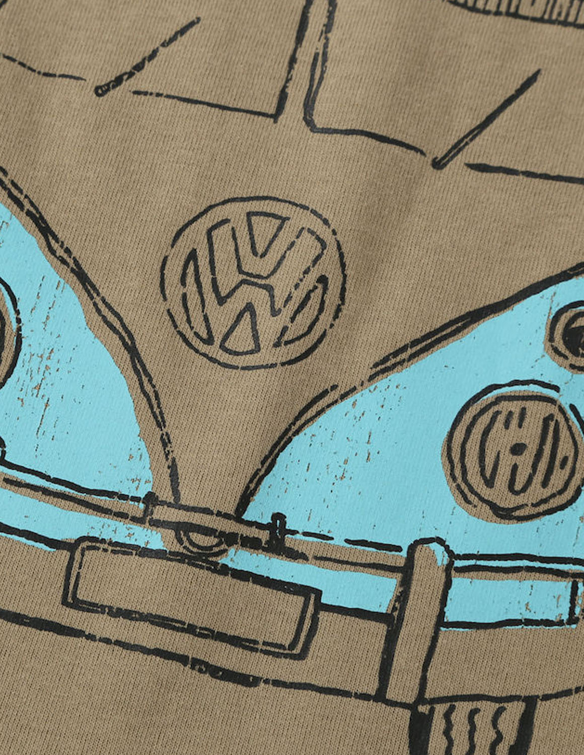 【大きいサイズ メンズ】VOLKSWAGEN(フォルクスワーゲン)プリント天竺 半袖Tシャツ カットソー 3L/4L/5L/6L/8L | フォルクスワーゲン | 04