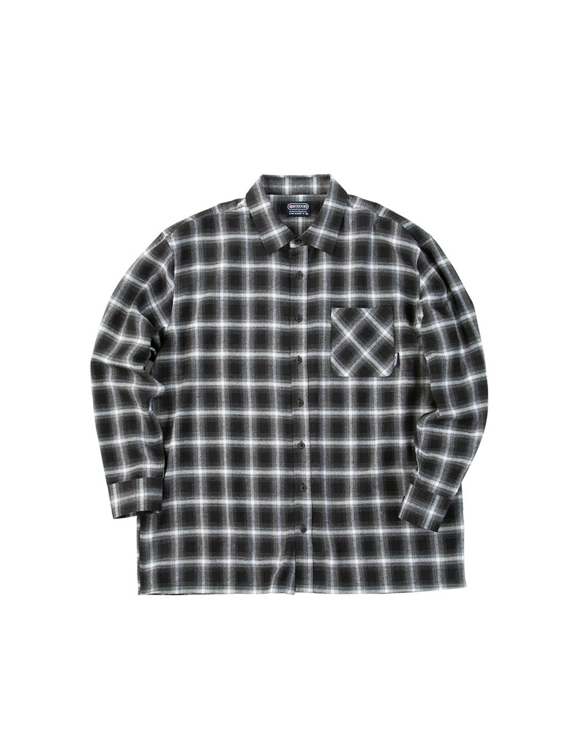 【大きいサイズ メンズ】OUTDOOR PRODUCTS(アウトドア プロダクツ)ビエラチェック 胸ポケット 長袖シャツ カジュアルシャツ 3L/4L/5L/6L/8L | OUTDOOR PRODUCTS | 04