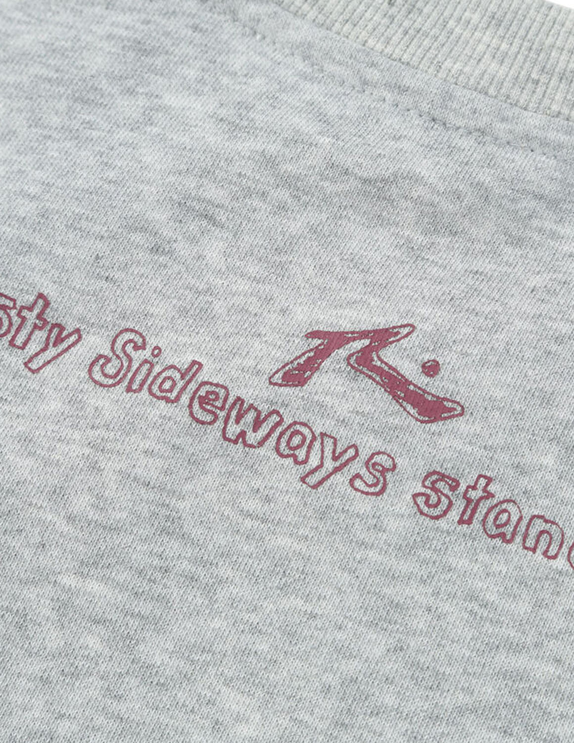 大きいサイズ ジャージ スウェットトップス メンズ 長袖 RUSTY(ラスティ) 裏毛 クルー リブ バックプリント 3L 4L 5L 6L 8L カジュアル 灰色 黒 春 秋 冬 | RUSTY | 04