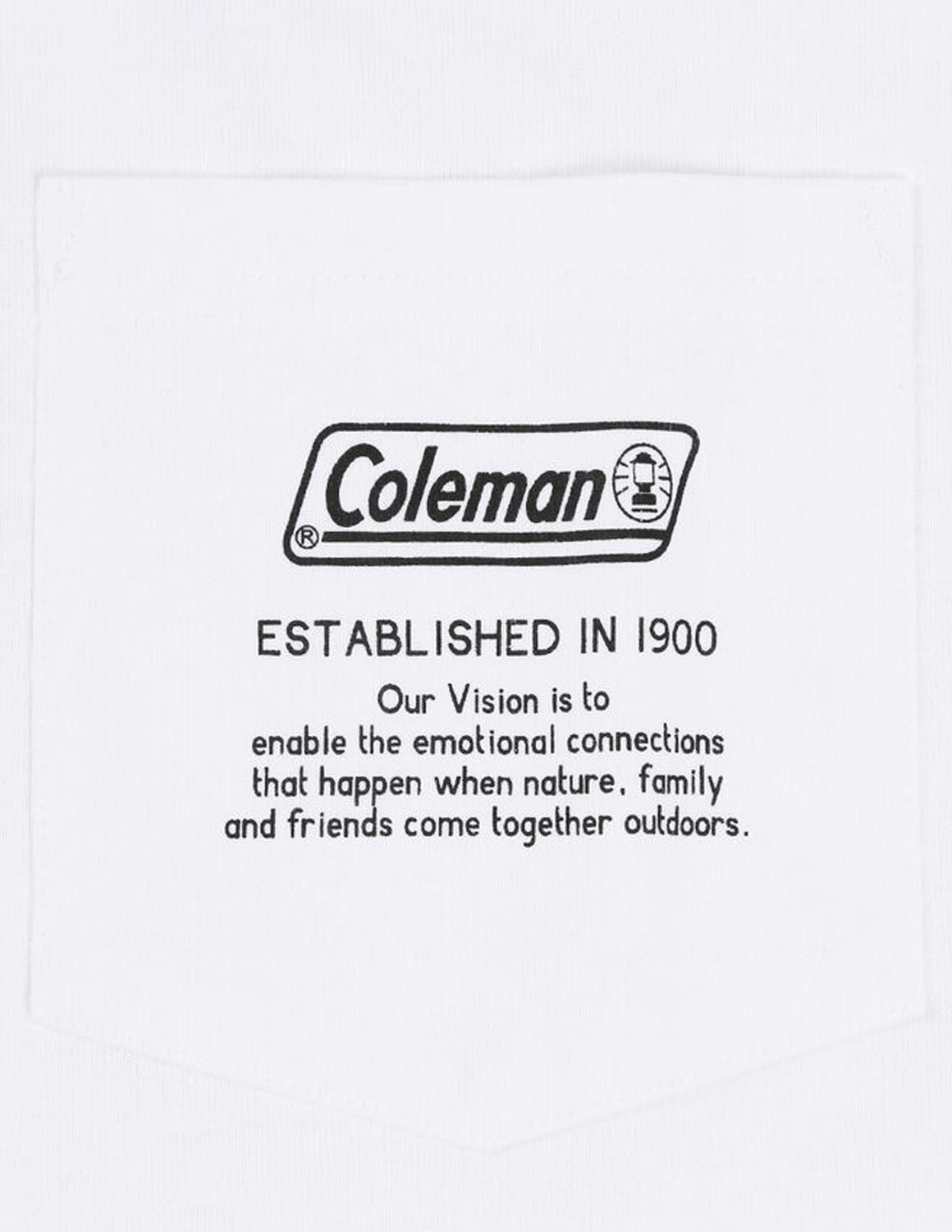 大きいサイズ 半袖Tシャツ カットソー メンズ 長袖  Coleman(コールマン) 天竺 胸ポケット付 バックプリント 袖口リブ 3L 4L 5L 6L カジュアル 白 紺 春 秋 冬 | Coleman | 05