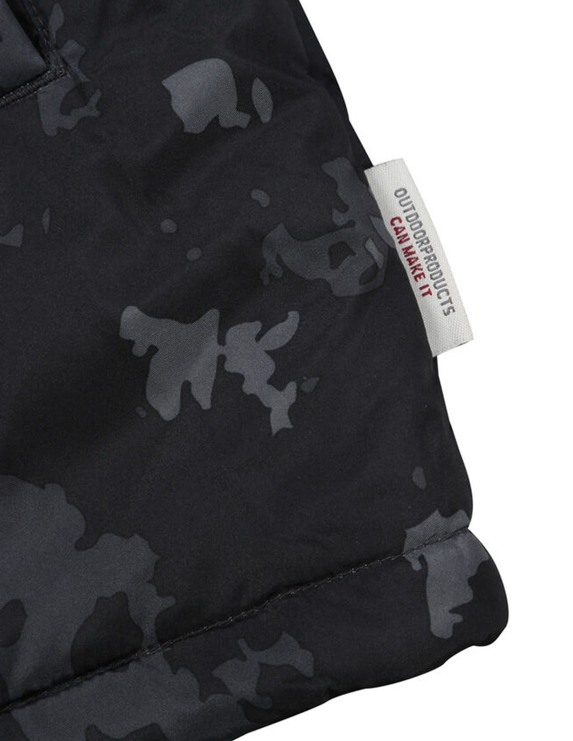 大きいサイズ 中綿コート メンズ  OUTDOOR PRODUCTS(アウトドア プロダクツ) デュスポ 背裏アルミ スタンドカラー 切替 総柄 3L 4L 5L 6L 7L 8L 緑 黒 春 秋 冬 | OUTDOOR PRODUCTS | 06