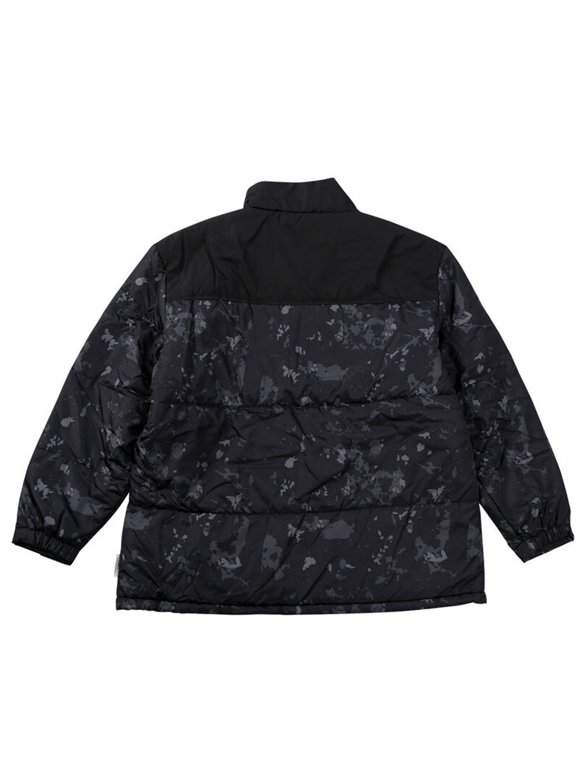 大きいサイズ 中綿コート メンズ  OUTDOOR PRODUCTS(アウトドア プロダクツ) デュスポ 背裏アルミ スタンドカラー 切替 総柄 3L 4L 5L 6L 7L 8L 緑 黒 春 秋 冬 | OUTDOOR PRODUCTS | 09