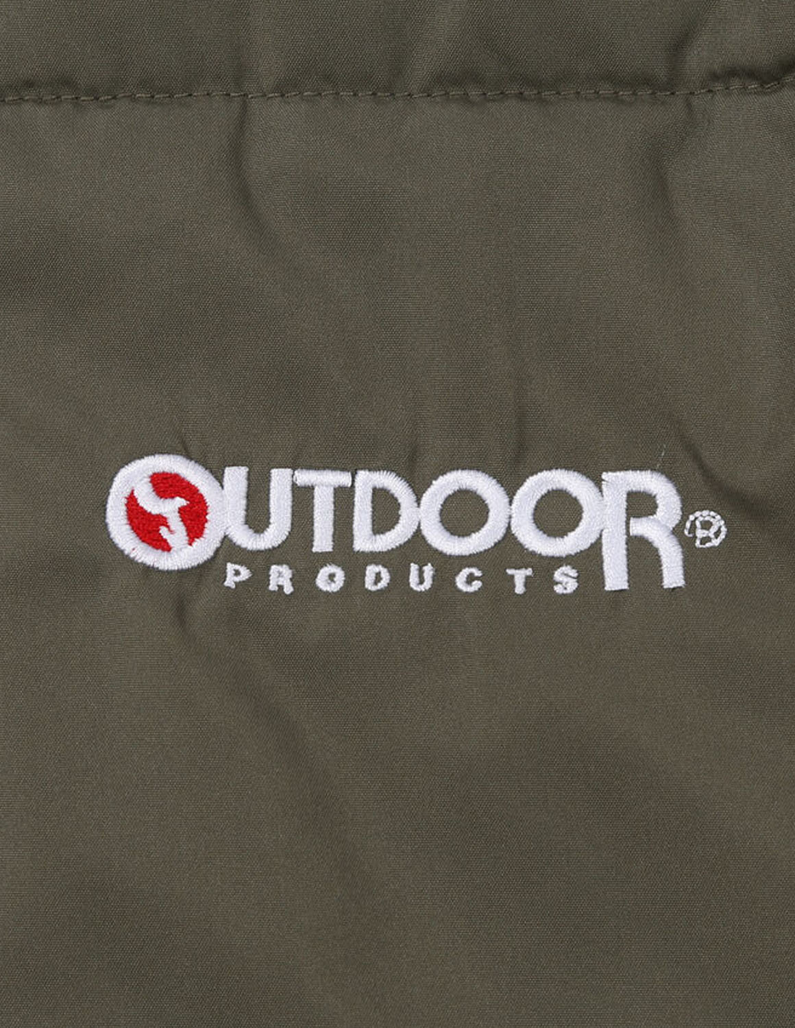 大きいサイズ 中綿コート メンズ  OUTDOOR PRODUCTS(アウトドア プロダクツ) デュスポ キルト フード スタンドカラー 刺繍 3L 4L 5L 6L 7L 8L 赤 緑 黒 春 秋 冬 | OUTDOOR PRODUCTS | 05