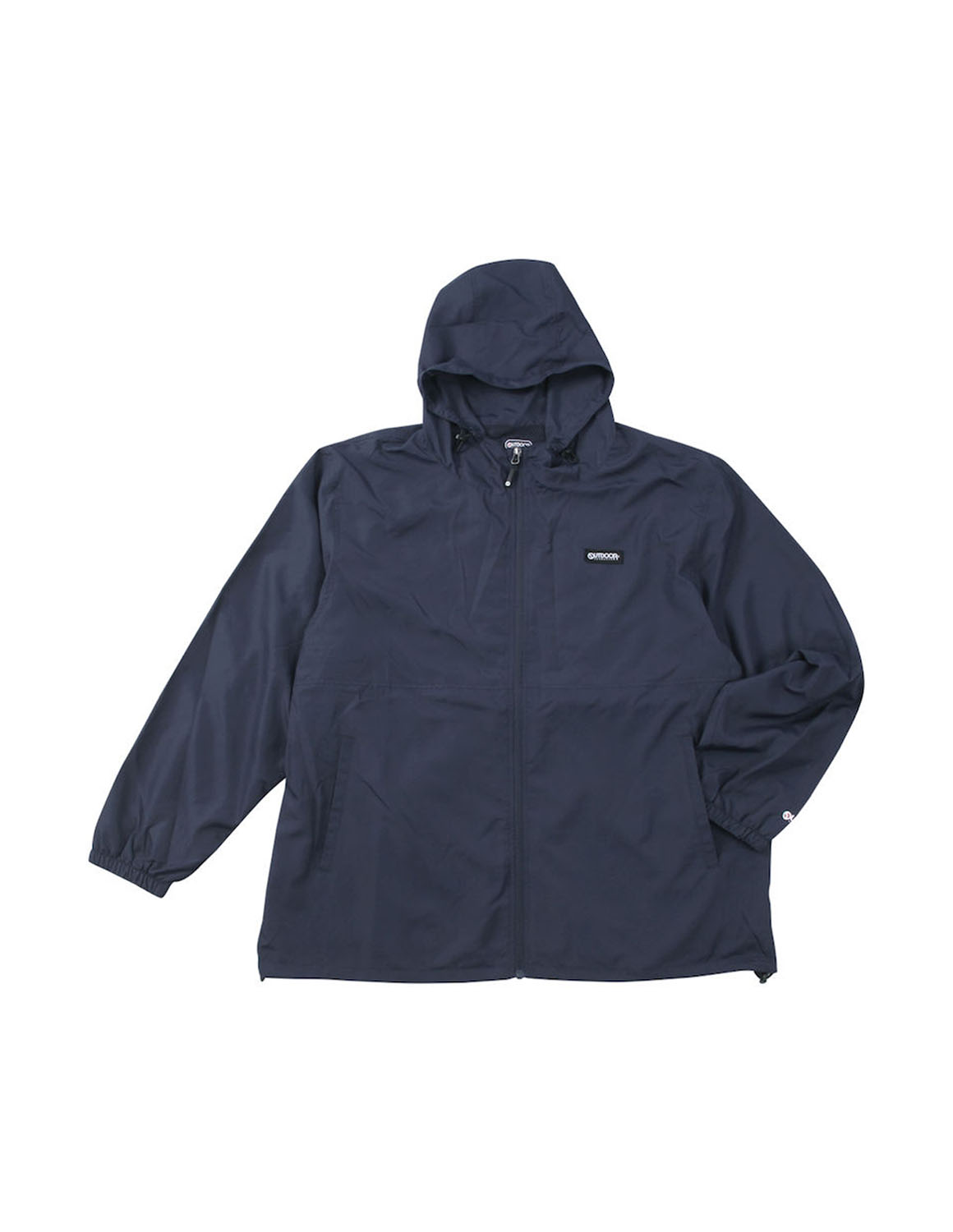 大きいサイズ メンズ  OUTDOOR PRODUCTS(アウトドア プロダクツ) フルダルタフタ 裏メッシュ ウインドブレーカー 防風 フルジップ スタンドカラー プリント | OUTDOOR PRODUCTS | 03