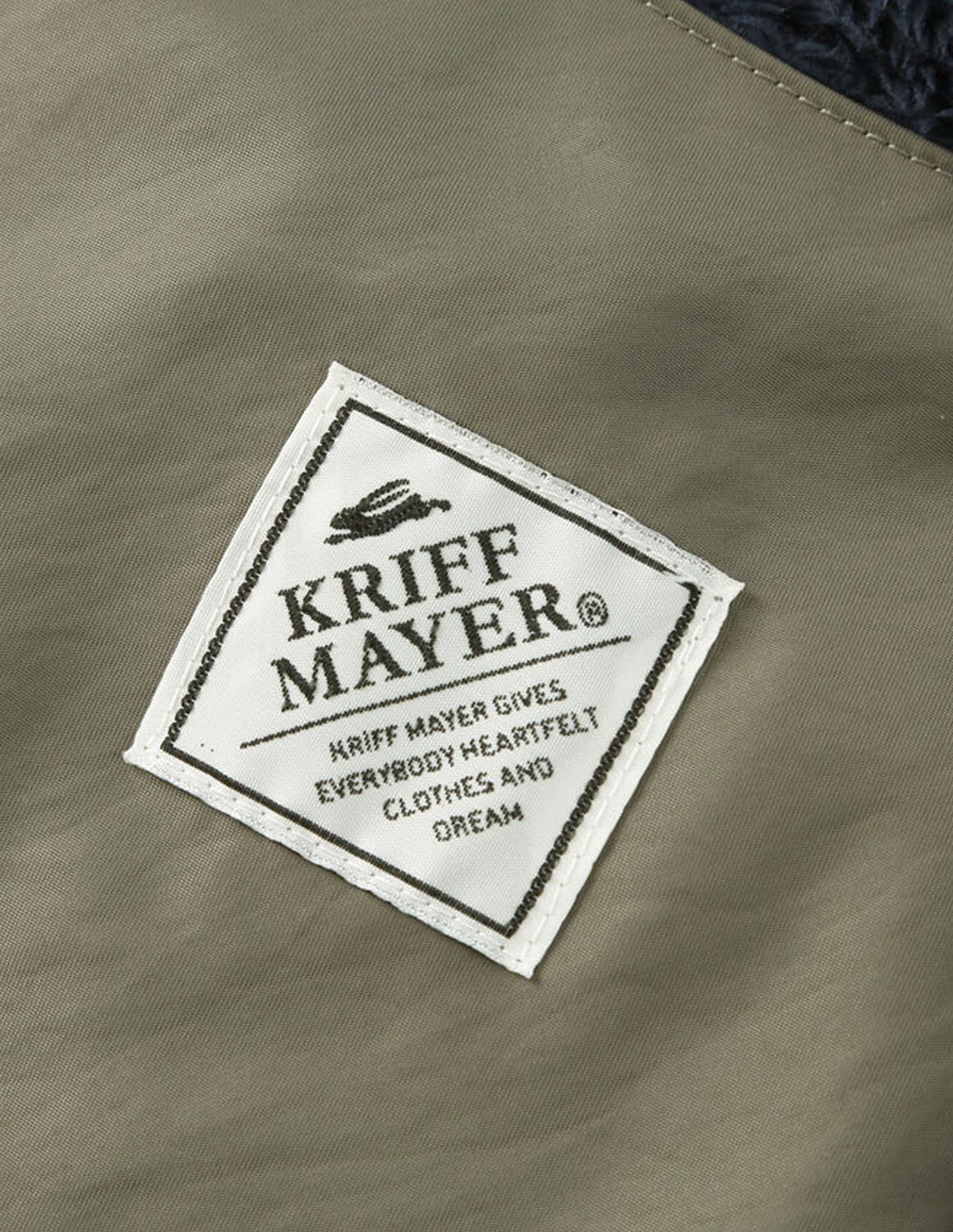 大きいサイズ パーカー メンズ フルジップジャケット KRIFF MAYER(クリフメイヤー) リバーシブル 2WAY ボアフリース スタンドカラー フード カジュアル | KRIFF MAYER | 10