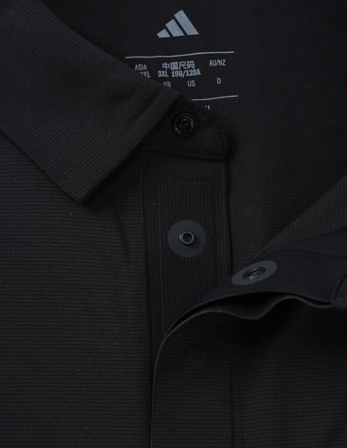 大きいサイズ ポロシャツ メンズ 半袖 adidas golf(アディダスゴルフ) 接触冷感 ユニバーサルベンチレーション UPF50+ ストレッチ 4XL 5XL カジュアル 白 橙 黒 | ADIDAS GOLF | 05