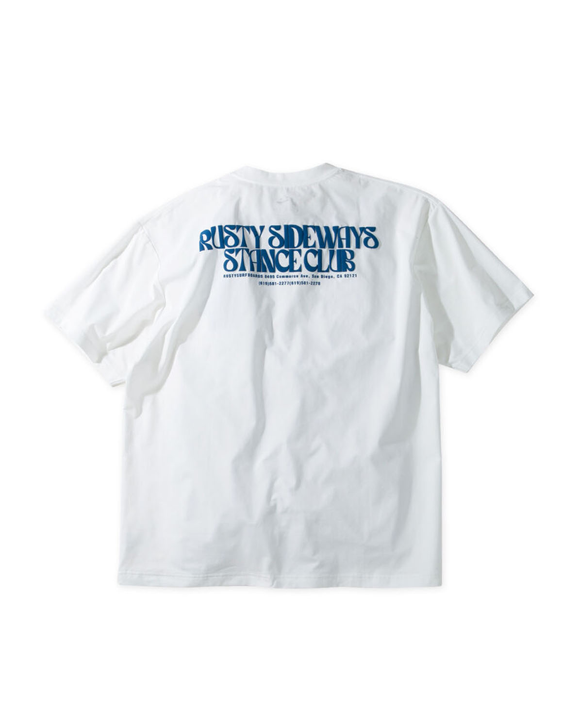 大きいサイズ 半袖Tシャツ カットソー メンズ  RUSTY(ラスティ) PEARTEX 吸汗速乾 UVカット 水陸両用 ストレッチ 発泡プリント 軽量 バックプリント 3L 4L 5L 6L | RUSTY | 04