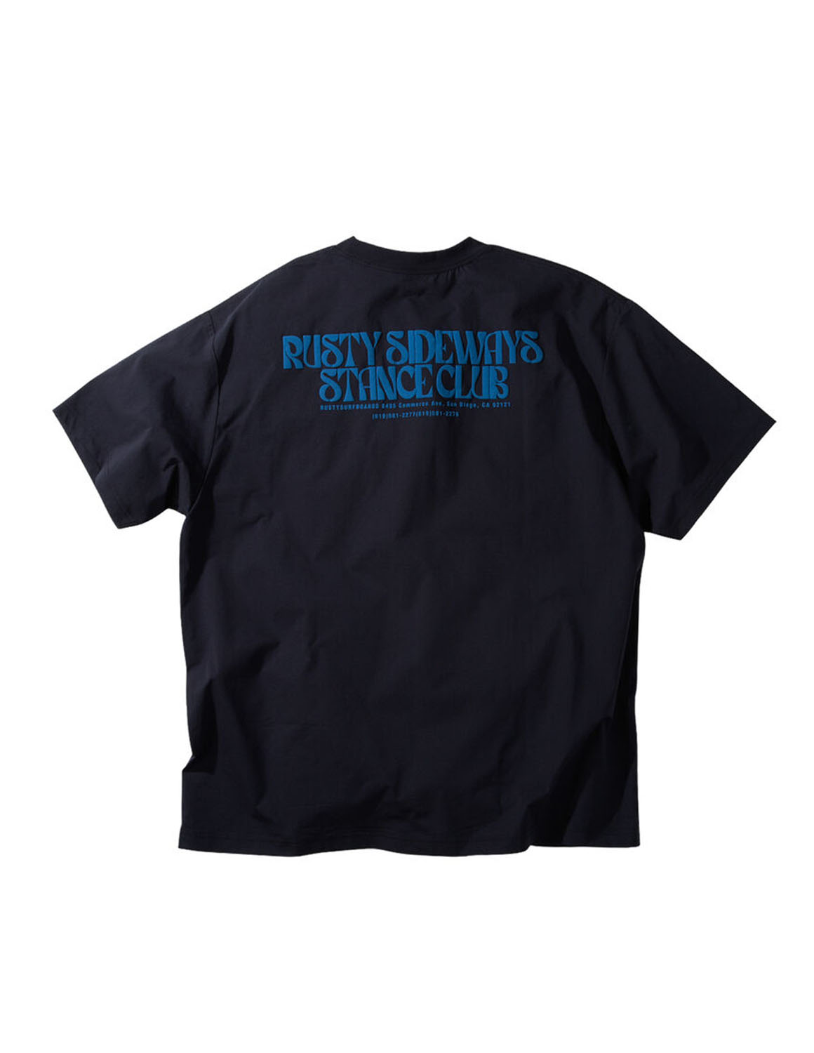 大きいサイズ 半袖Tシャツ カットソー メンズ  RUSTY(ラスティ) PEARTEX 吸汗速乾 UVカット 水陸両用 ストレッチ 発泡プリント 軽量 バックプリント 3L 4L 5L 6L | RUSTY | 09