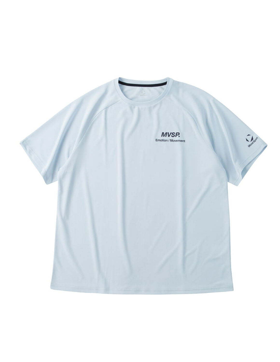 大きいサイズ 半袖Tシャツ カットソー メンズ  MOVESPORT(ムーブスポーツ) 吸汗速乾 ストレッチ UVカット(UPF30) バックプリント メッシュ 3L 4L 5L 6L | MOVESPORT | 01