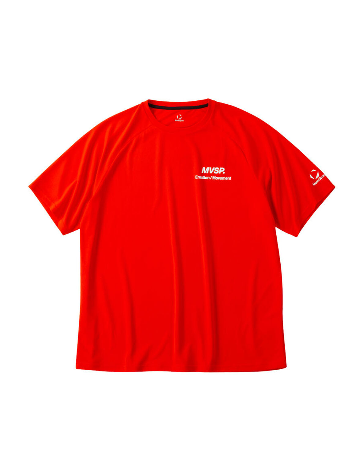 大きいサイズ 半袖Tシャツ カットソー メンズ  MOVESPORT(ムーブスポーツ) 吸汗速乾 ストレッチ UVカット(UPF30) バックプリント メッシュ 3L 4L 5L 6L | MOVESPORT | 02