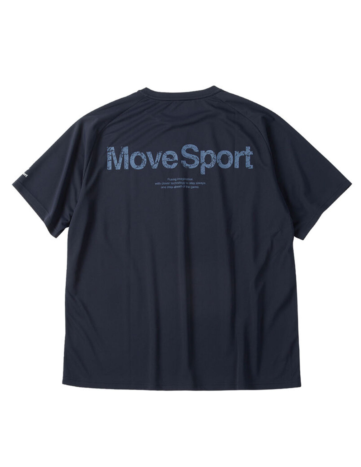 大きいサイズ 半袖Tシャツ カットソー メンズ  MOVESPORT(ムーブスポーツ) 吸汗速乾 ストレッチ UVカット(UPF30) バックプリント メッシュ 3L 4L 5L 6L | MOVESPORT | 07