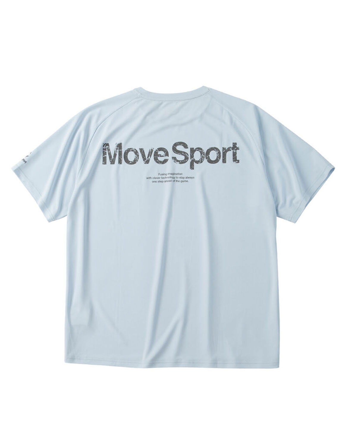大きいサイズ 半袖Tシャツ カットソー メンズ  MOVESPORT(ムーブスポーツ) 吸汗速乾 ストレッチ UVカット(UPF30) バックプリント メッシュ 3L 4L 5L 6L | MOVESPORT | 10