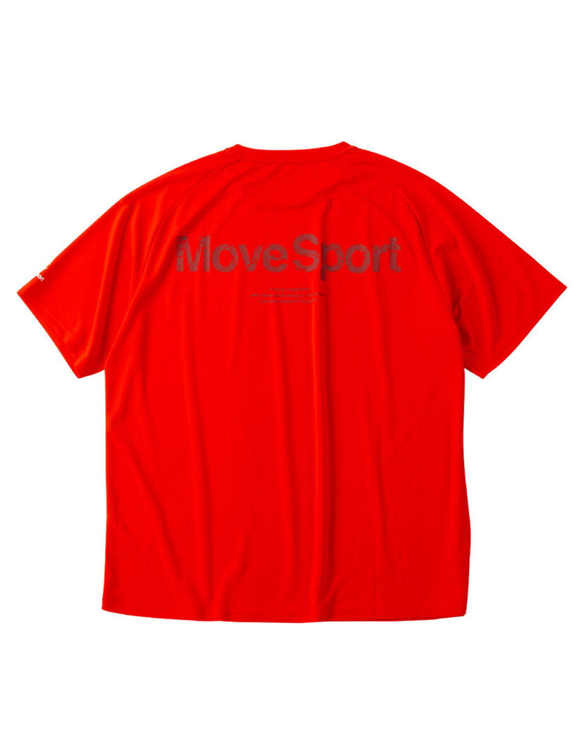 大きいサイズ 半袖Tシャツ カットソー メンズ  MOVESPORT(ムーブスポーツ) 吸汗速乾 ストレッチ UVカット(UPF30) バックプリント メッシュ 3L 4L 5L 6L | MOVESPORT | 11