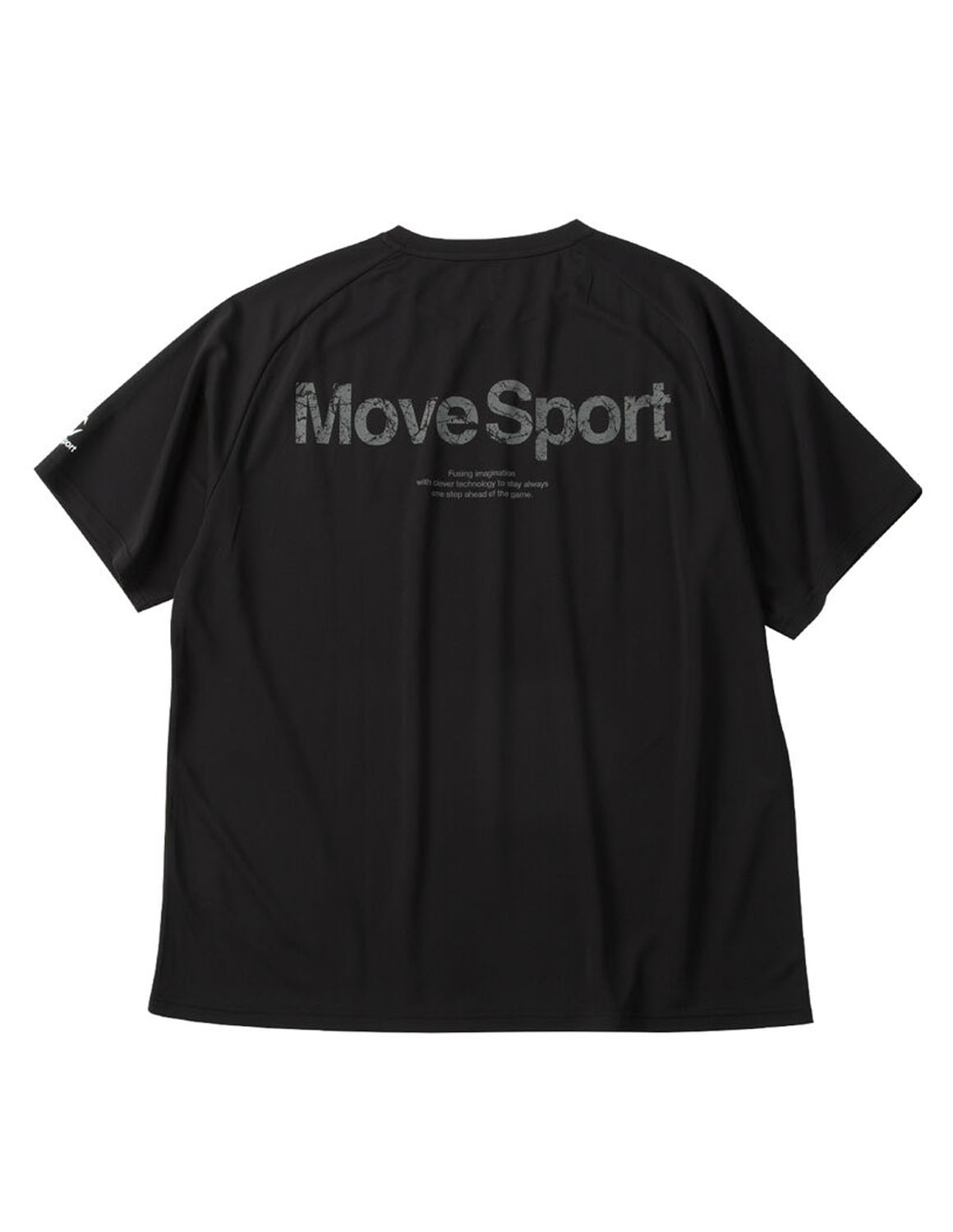 大きいサイズ 半袖Tシャツ カットソー メンズ  MOVESPORT(ムーブスポーツ) 吸汗速乾 ストレッチ UVカット(UPF30) バックプリント メッシュ 3L 4L 5L 6L | MOVESPORT | 12