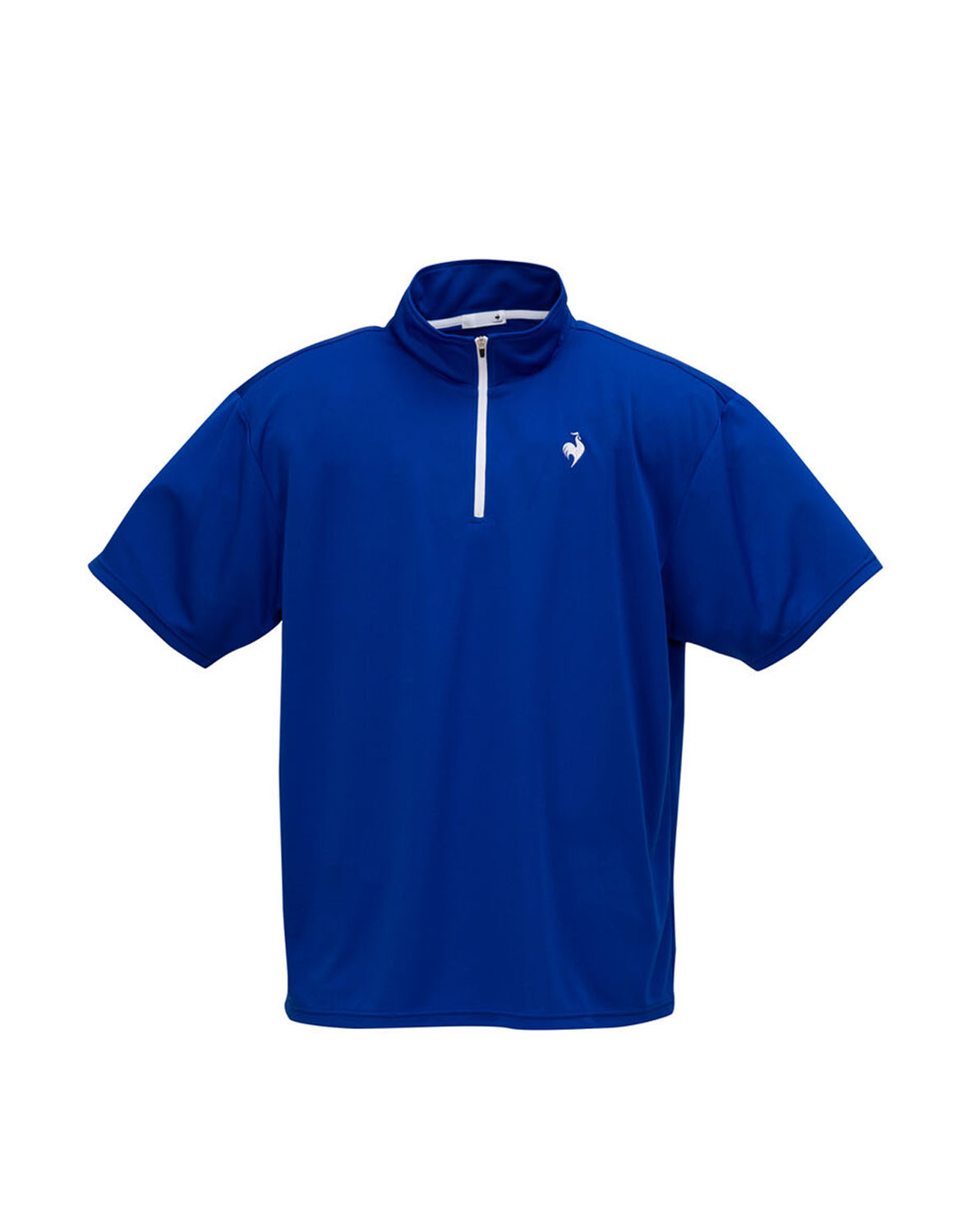 大きいサイズ 半袖シャツ メンズ LE COQ SPORTIF(ルコックスポルティフ) ハーフジップ 吸汗速乾 UVカット(UPF15) 刺繍 メッシュ エコペット 3L 4L 5L 6L 春 夏 | le coq sportif | 02