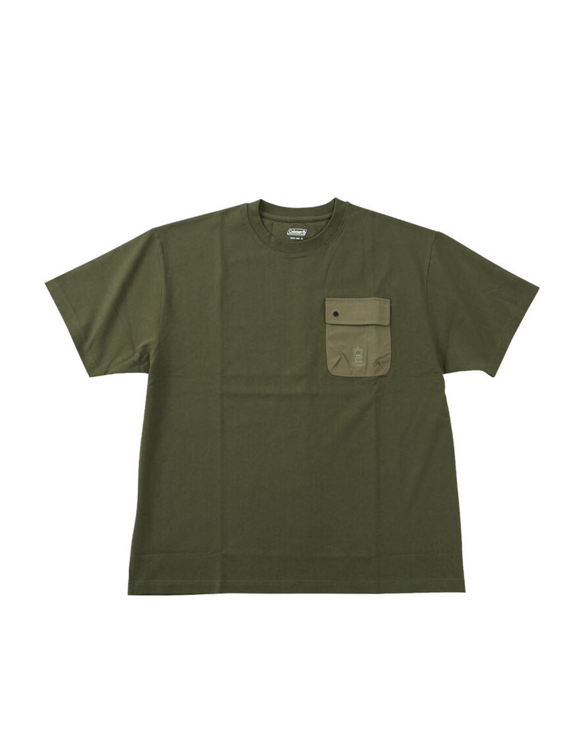 大きいサイズ 半袖Tシャツ カットソー メンズ Coleman(コールマン) 胸フラップポケット付 バックプリント 3L 4L 5L 6L 8L カジュアル 春 夏 秋 | Coleman | 02