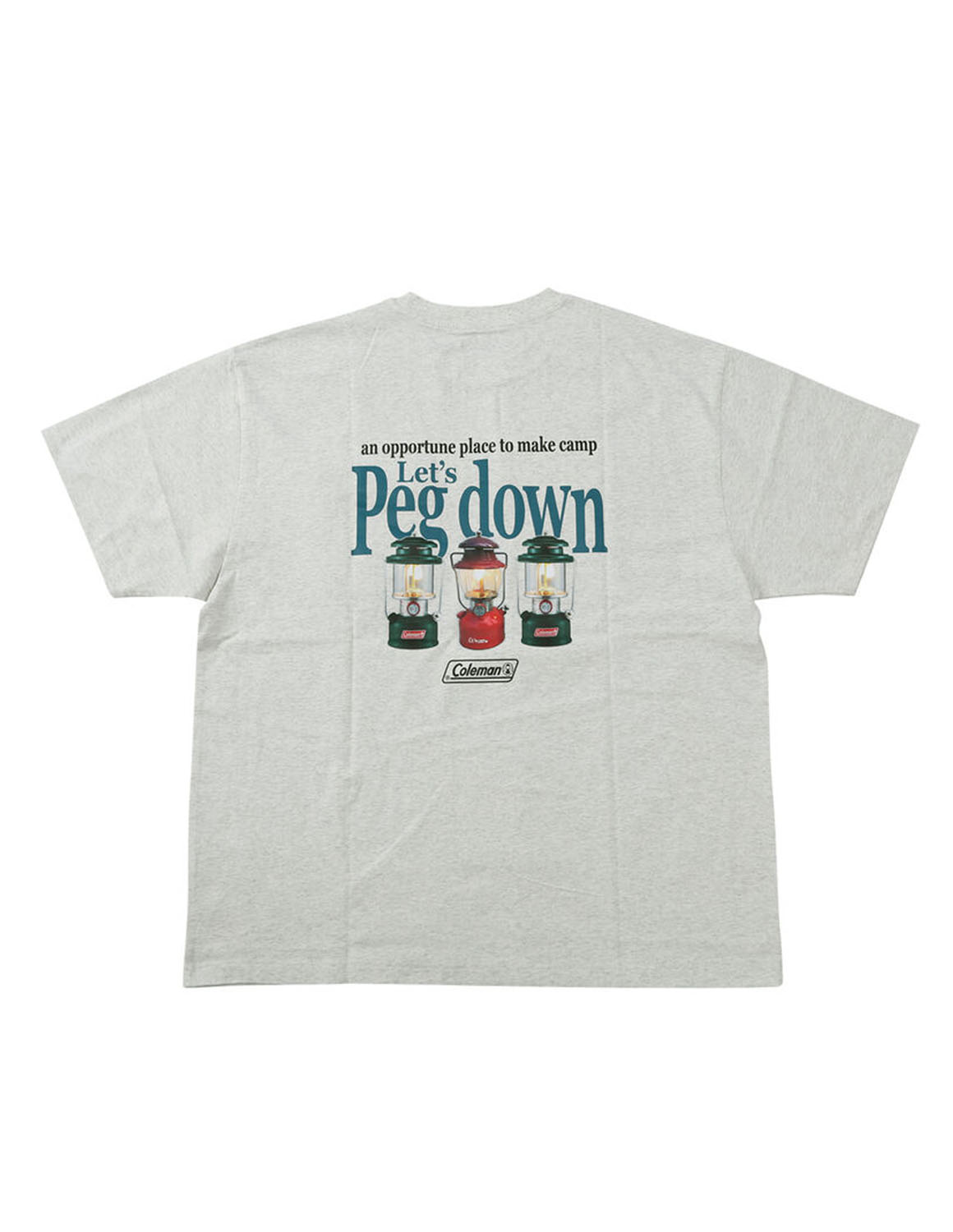 大きいサイズ 半袖Tシャツ カットソー メンズ Coleman(コールマン) 胸フラップポケット付 バックプリント 3L 4L 5L 6L 8L カジュアル 春 夏 秋 | Coleman | 03