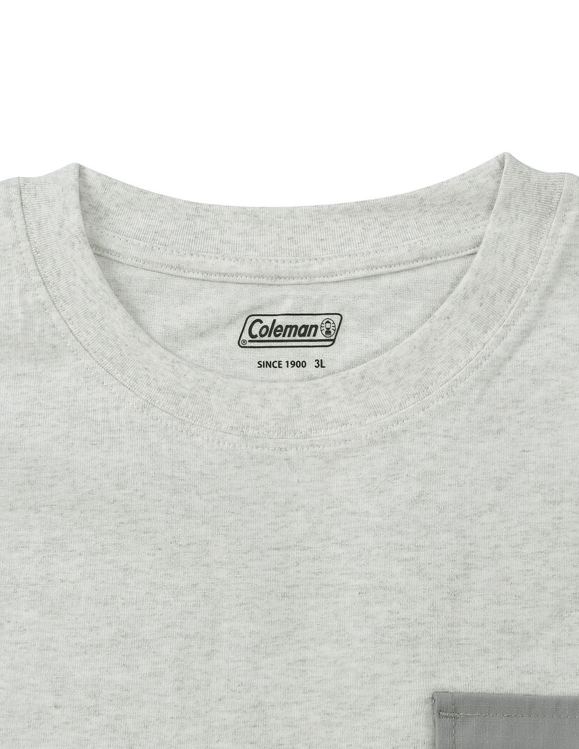 大きいサイズ 半袖Tシャツ カットソー メンズ Coleman(コールマン) 胸フラップポケット付 バックプリント 3L 4L 5L 6L 8L カジュアル 春 夏 秋 | Coleman | 05