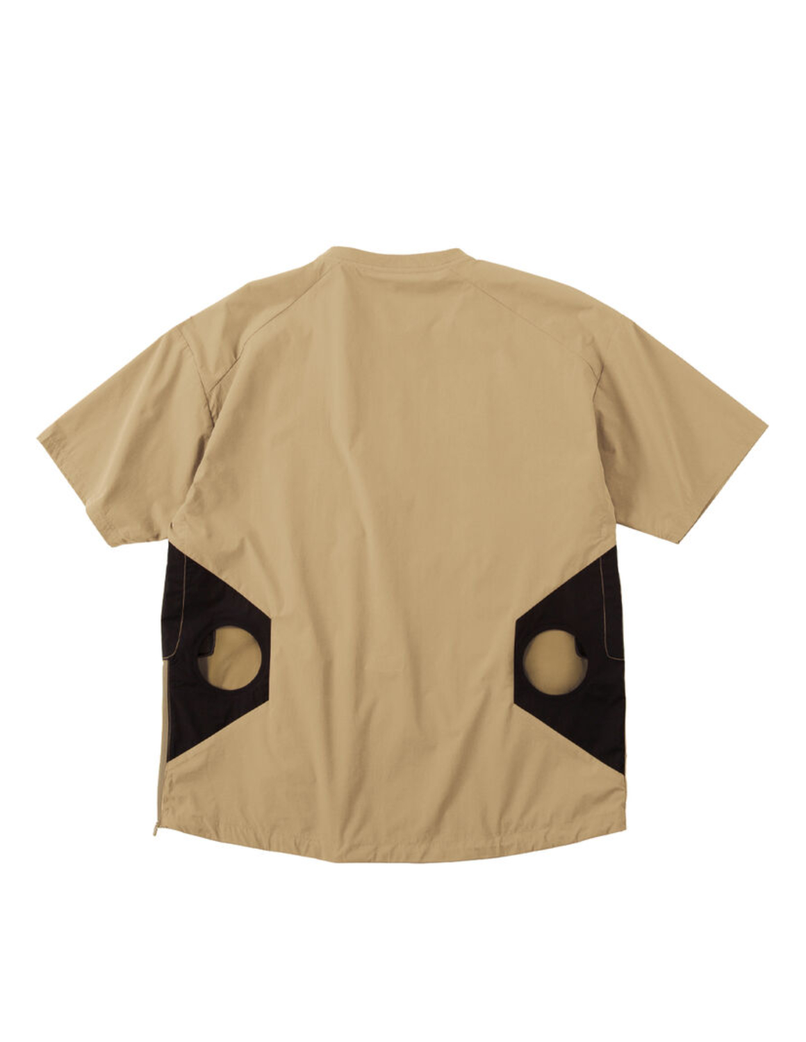 ※ファン・バッテリーは別売り※ 大きいサイズ 半袖 Tシャツ メンズ TULTEX(タルテックス) 空調服 ストレッチ 裾ドローコード バッテリー専用ポケット | TULTEX | 04