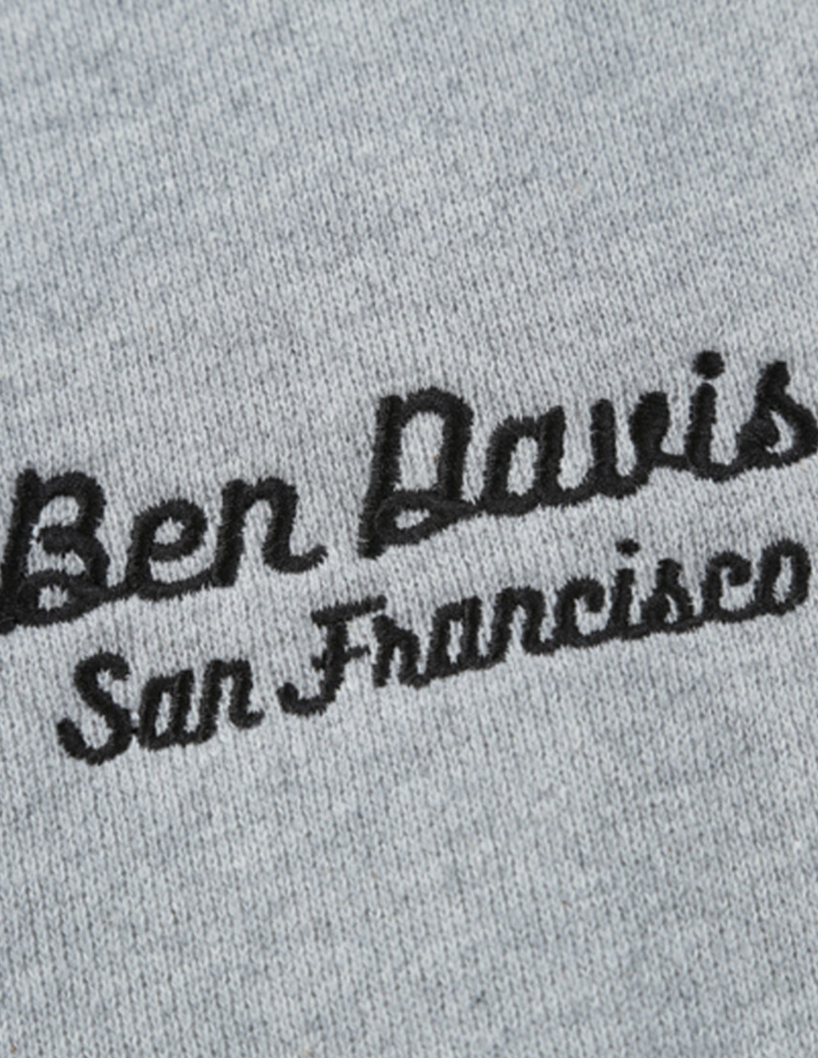 大きいサイズ 長袖 メンズ スウェット トップス BEN DAVIS(ベン デイビス) ラベルロゴ クルーネック バックプリント 裏起毛 刺繍 リブ(袖口・裾) カジュアル | BEN DAVIS | 05
