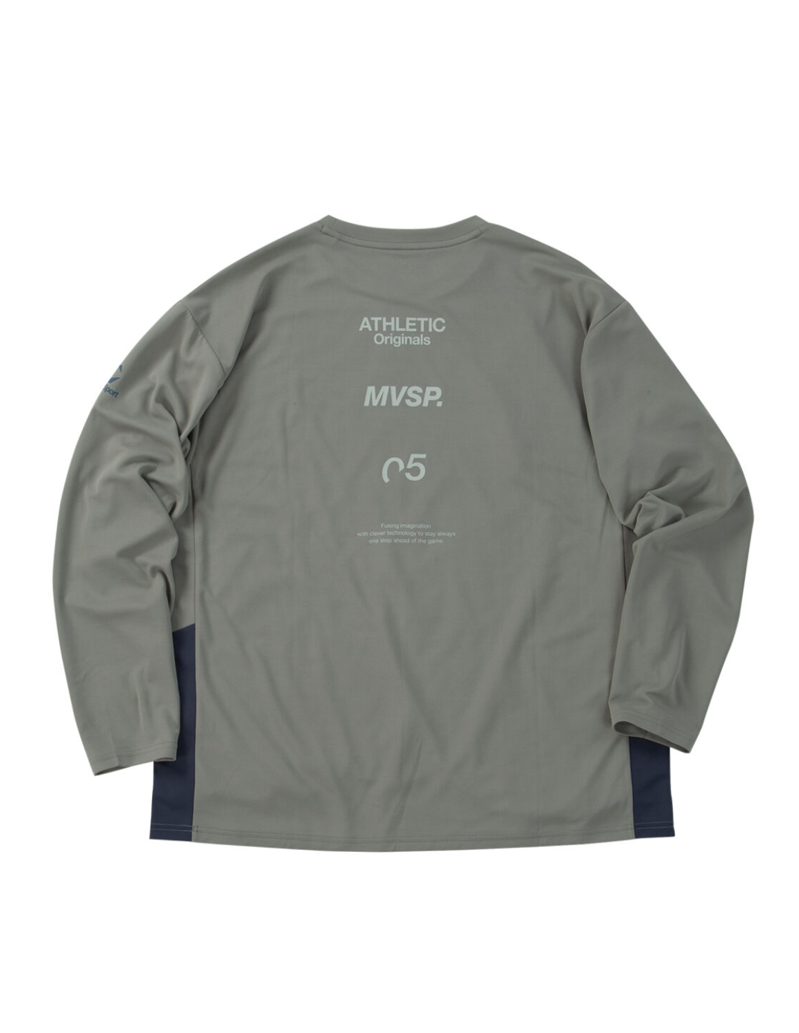 大きいサイズ 長袖Tシャツ カットソー メンズ MOVESPORT(ムーブスポーツ) 吸汗速乾 UV(UPF15) Sunscreen NIR ストレッチ 遮熱 COOL バックプリント スポーツ | MOVESPORT | 05