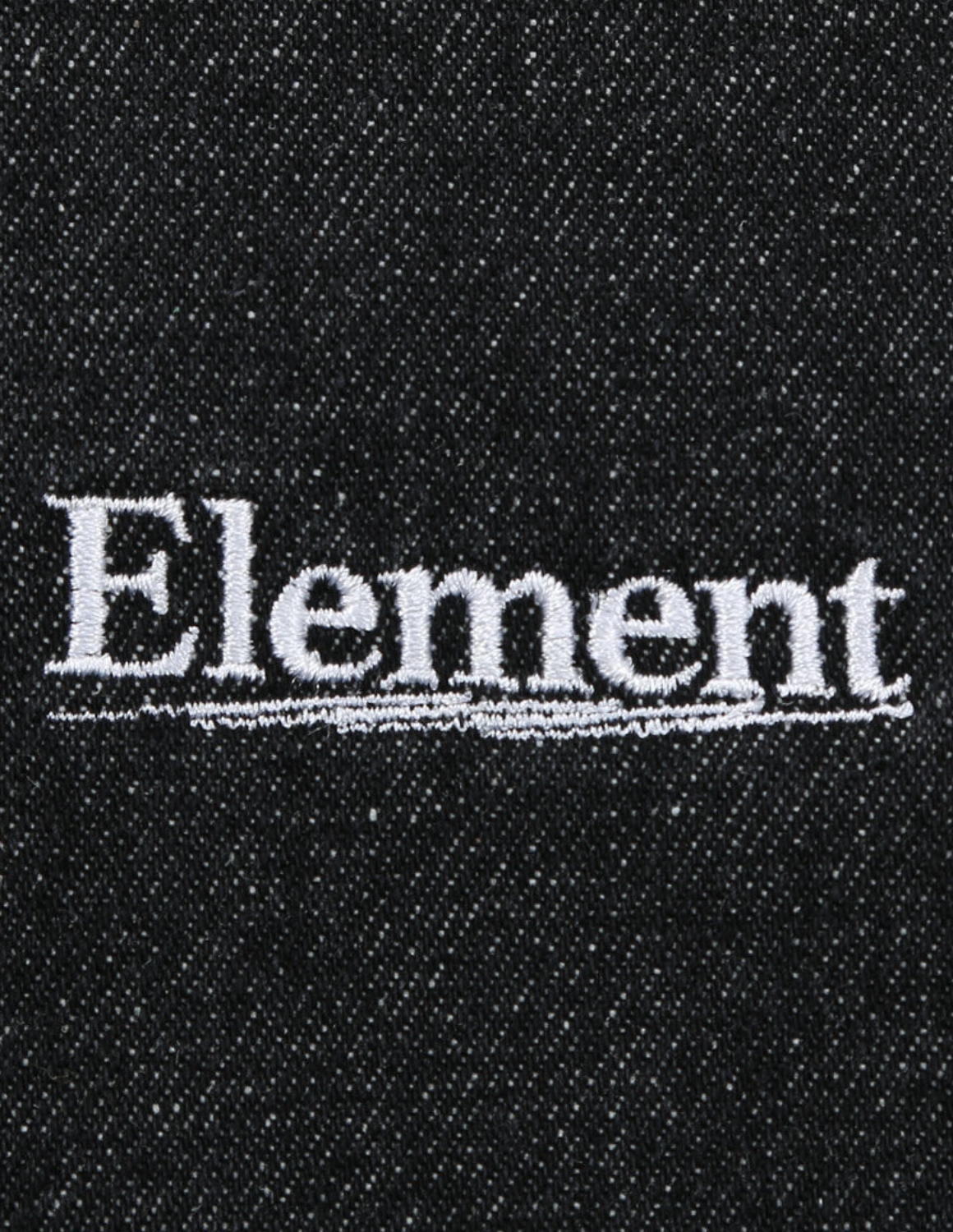 大きいサイズ メンズ デニムジャケット ELEMENT(エレメント) DENIM FIELD フルジップ サイドポケット 背面刺繍 裾ドローコード カジュアル 3L 4L 5L 6L 青 黒 | ELEMENT | 07