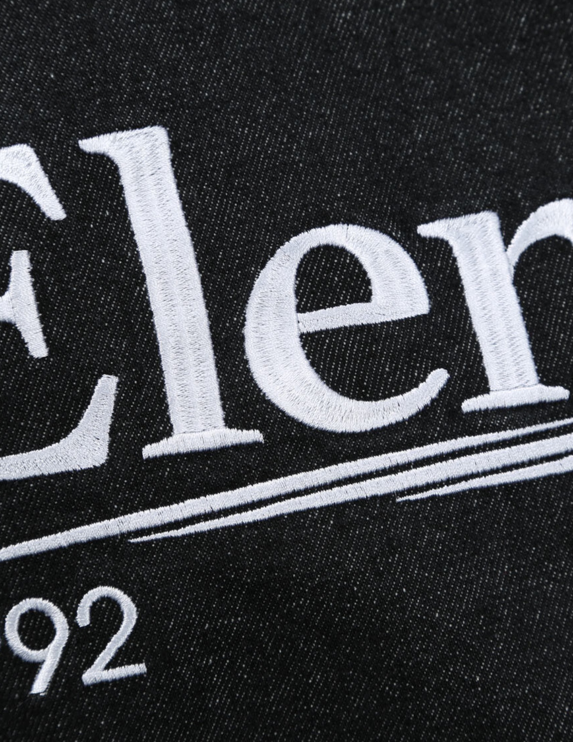 大きいサイズ メンズ デニムジャケット ELEMENT(エレメント) DENIM FIELD フルジップ サイドポケット 背面刺繍 裾ドローコード カジュアル 3L 4L 5L 6L 青 黒 | ELEMENT | 10