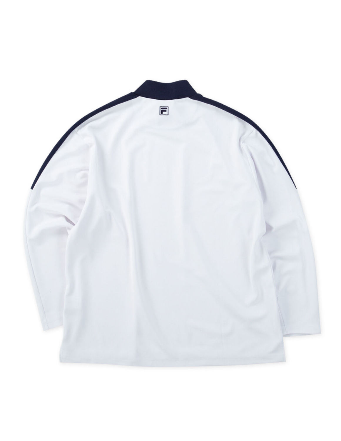 大きいサイズ 長袖 Tシャツ カットソー メンズ FILA GOLF(フィラゴルフ) 鹿の子調 ストレッチ モックネック プリント 刺繍 吸汗速乾 UVカット スポーツ | FILA GOLF | 03