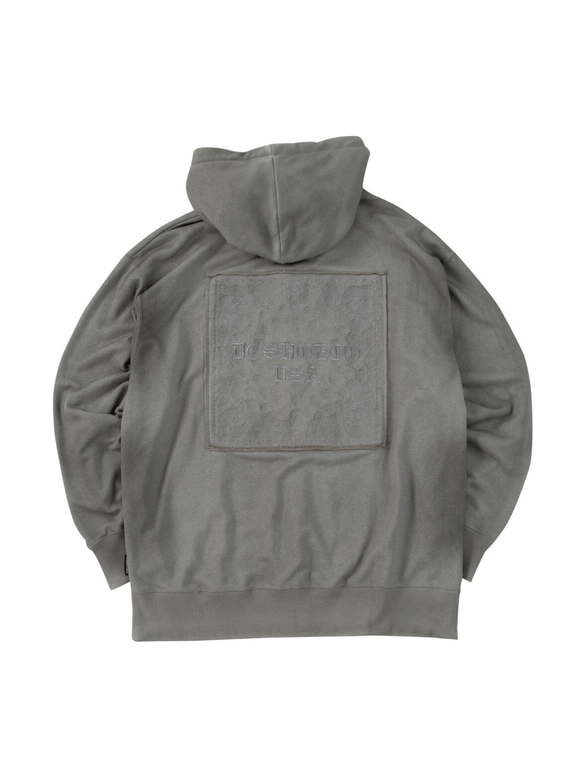 大きいサイズ 長袖 メンズ パーカー DCSHOES(ディーシーシューズ) 26HIDDEN BANDANA フルジップ フード サイドポケット リブ(袖口・裾) 刺繍 裏毛 カジュアル |  | 01
