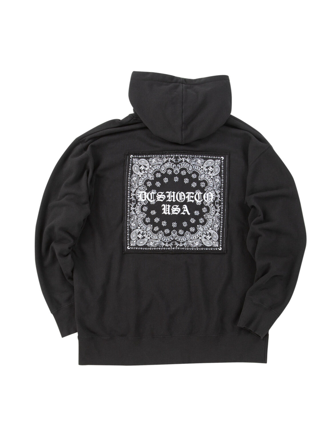 大きいサイズ 長袖 メンズ パーカー DCSHOES(ディーシーシューズ) 26HIDDEN BANDANA フルジップ フード サイドポケット リブ(袖口・裾) 刺繍 裏毛 カジュアル |  | 02