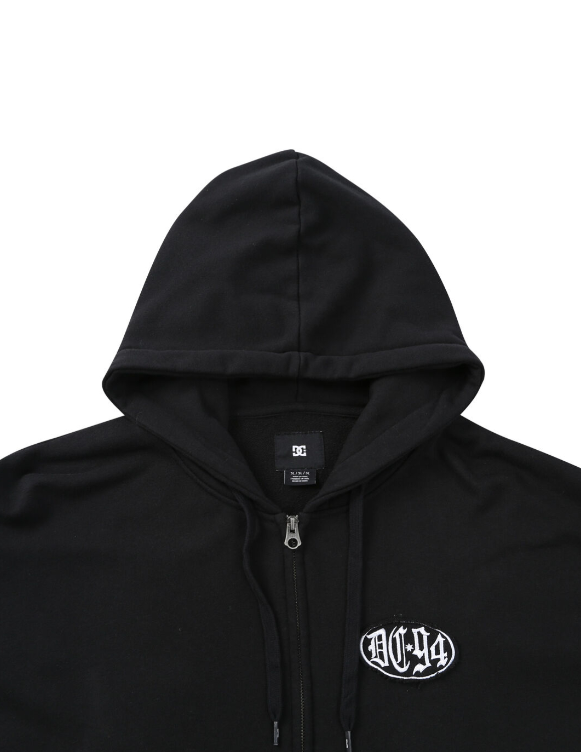 大きいサイズ 長袖 メンズ パーカー DCSHOES(ディーシーシューズ) 26HIDDEN BANDANA フルジップ フード サイドポケット リブ(袖口・裾) 刺繍 裏毛 カジュアル |  | 05