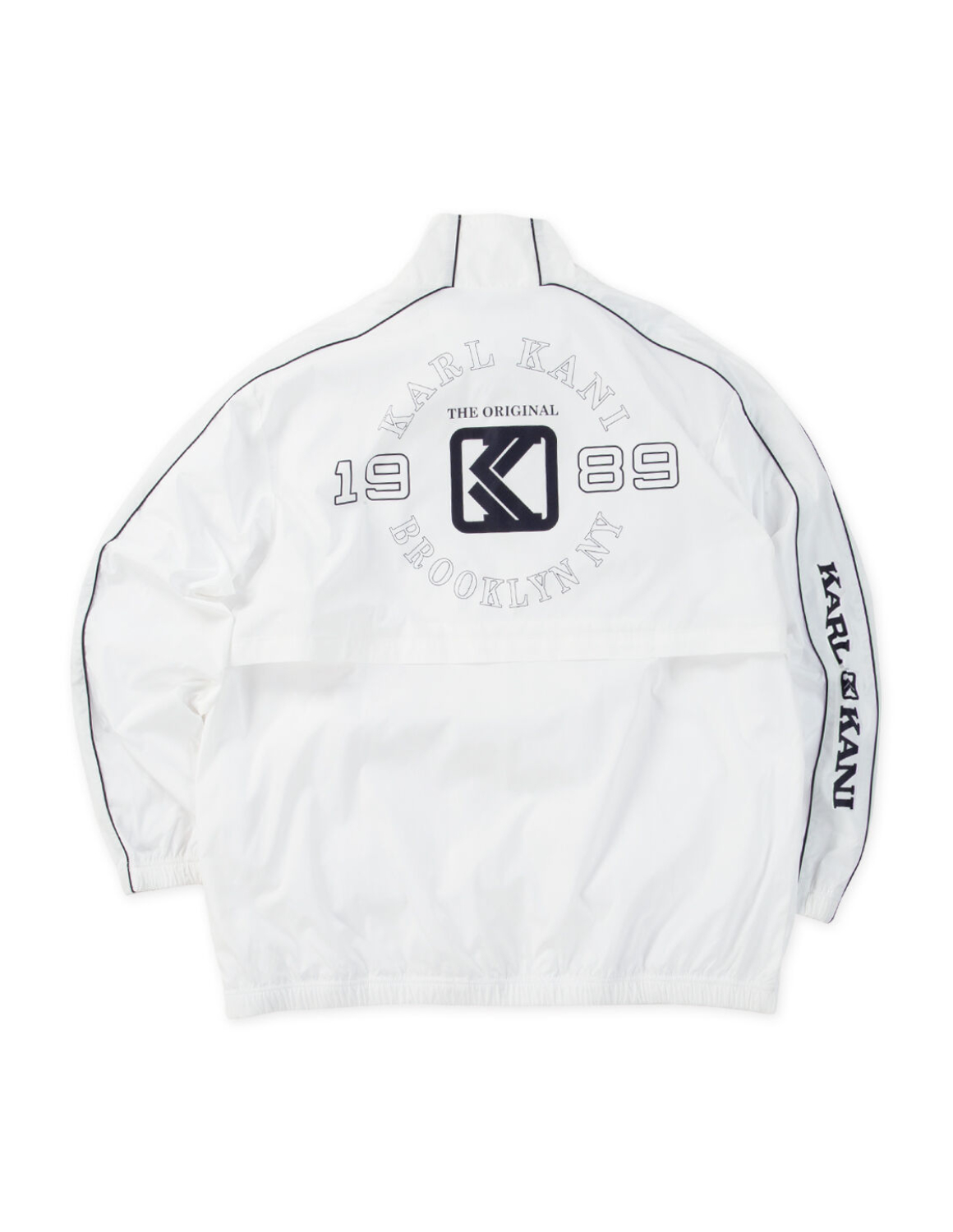 大きいサイズ 長袖 上下セット KARL KANI(カール カナイ) 裏メッシュ ブレーカーセット フルジップ スタンドカラー バックプリント メッシュ裏地 撥水加工 | Karl Kani | 06