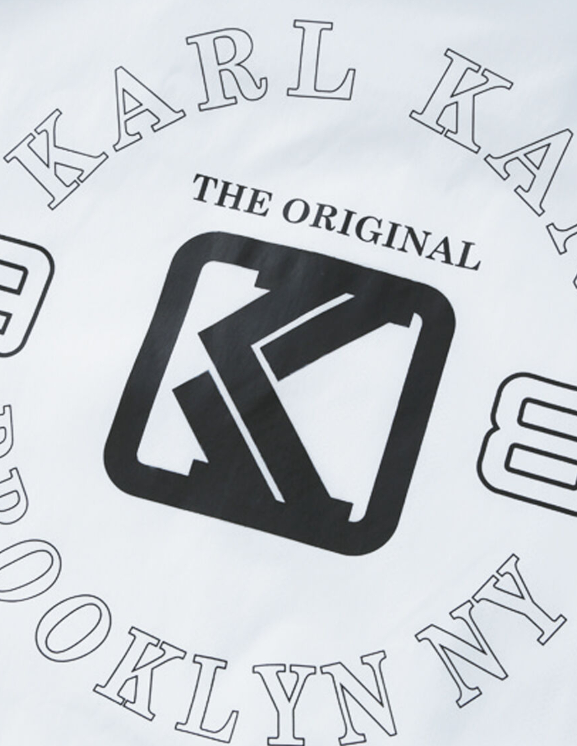 大きいサイズ 長袖 上下セット KARL KANI(カール カナイ) 裏メッシュ ブレーカーセット フルジップ スタンドカラー バックプリント メッシュ裏地 撥水加工 | Karl Kani | 10
