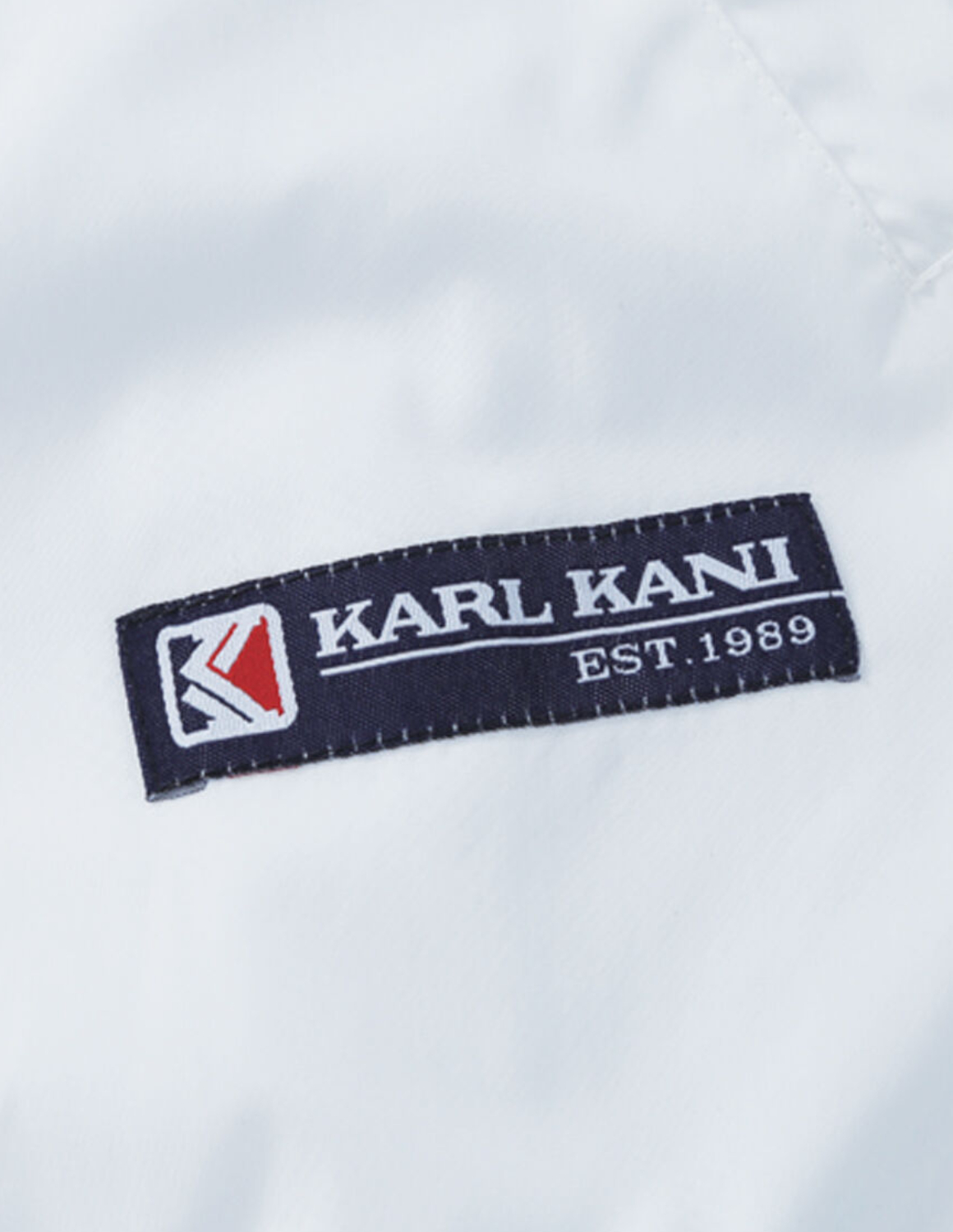 大きいサイズ 長袖 上下セット KARL KANI(カール カナイ) 裏メッシュ ブレーカーセット フルジップ スタンドカラー バックプリント メッシュ裏地 撥水加工 | Karl Kani | 17