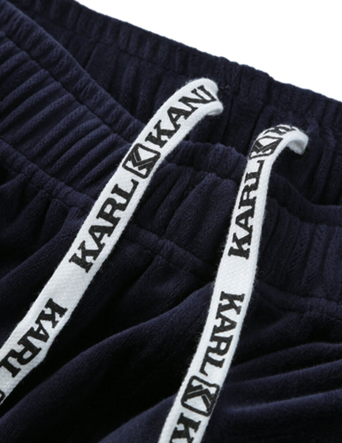 大きいサイズ 長袖 上下セット KARL KANI(カール カナイ) ベロアセット フルジップ スタンドカラー サイドポケット ラグラン袖 背面刺繍 カジュアル | Karl Kani | 13