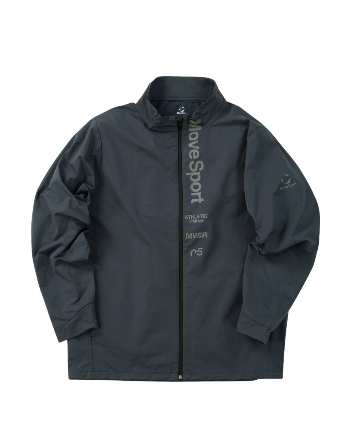 大きいサイズ 長袖 ジャケット MOVESPORT(ムーブスポーツ) 2WAYストレッチ UPF50+ 撥水 防風 スタンドカラー フルジップ サイドポケット カジュアル スポーツ | MOVESPORT | 02