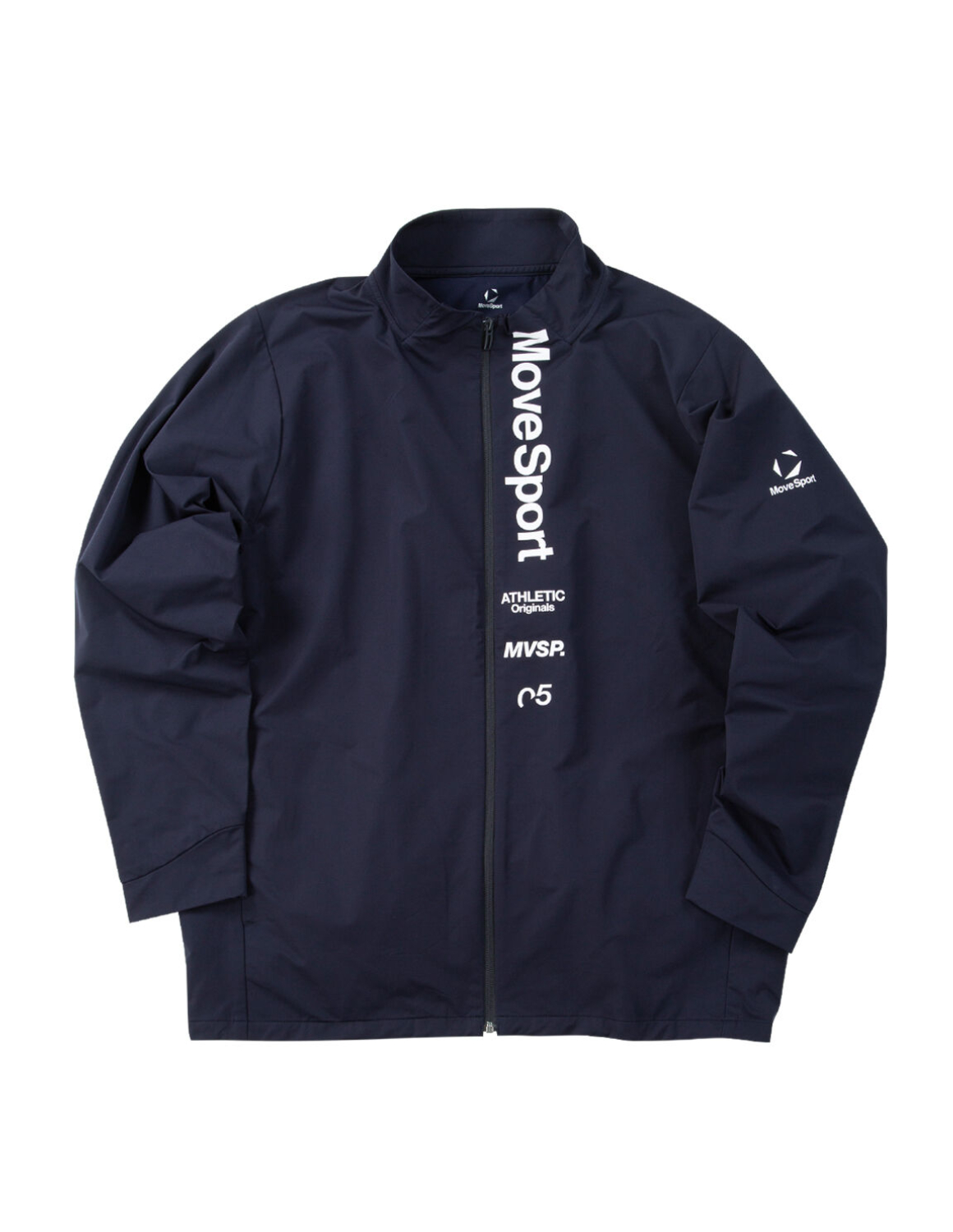 大きいサイズ 長袖 ジャケット MOVESPORT(ムーブスポーツ) 2WAYストレッチ UPF50+ 撥水 防風 スタンドカラー フルジップ サイドポケット カジュアル スポーツ | MOVESPORT | 03
