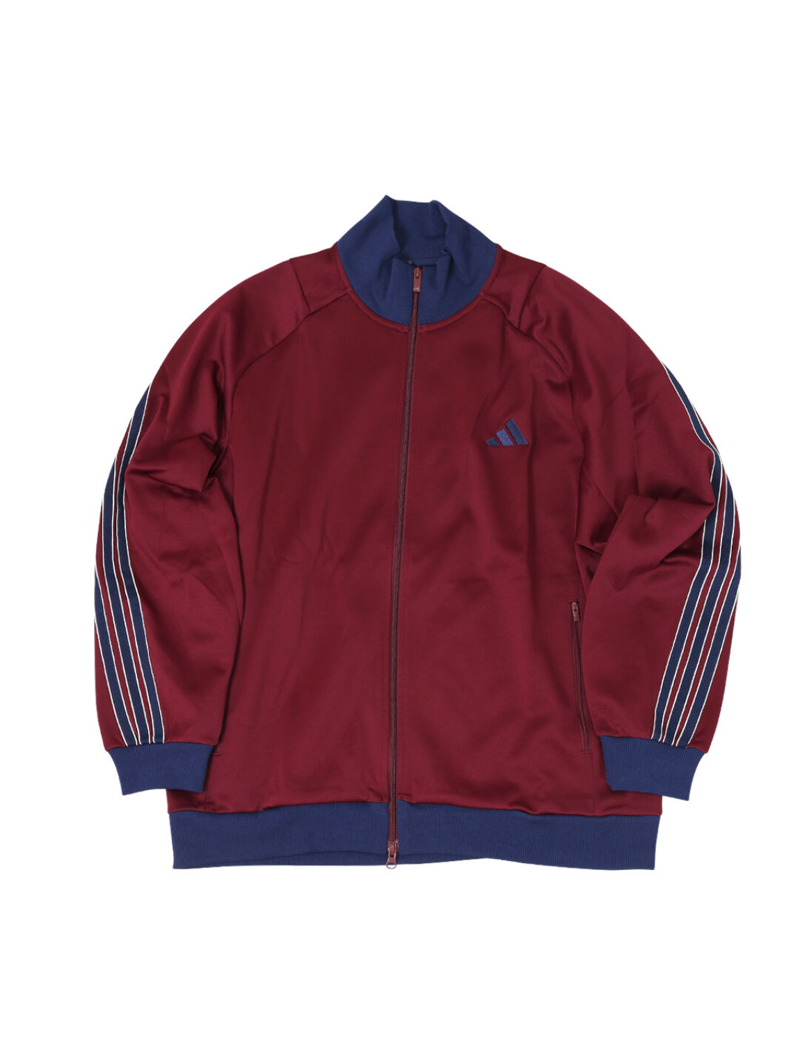 大きいサイズ 長袖 メンズ ジャージ トップス adidas(アディダス) STADIUM PIQUEトラックジャケット フルジップ スタンドカラー サイドポケット リ ラグラン袖 | adidas | 01