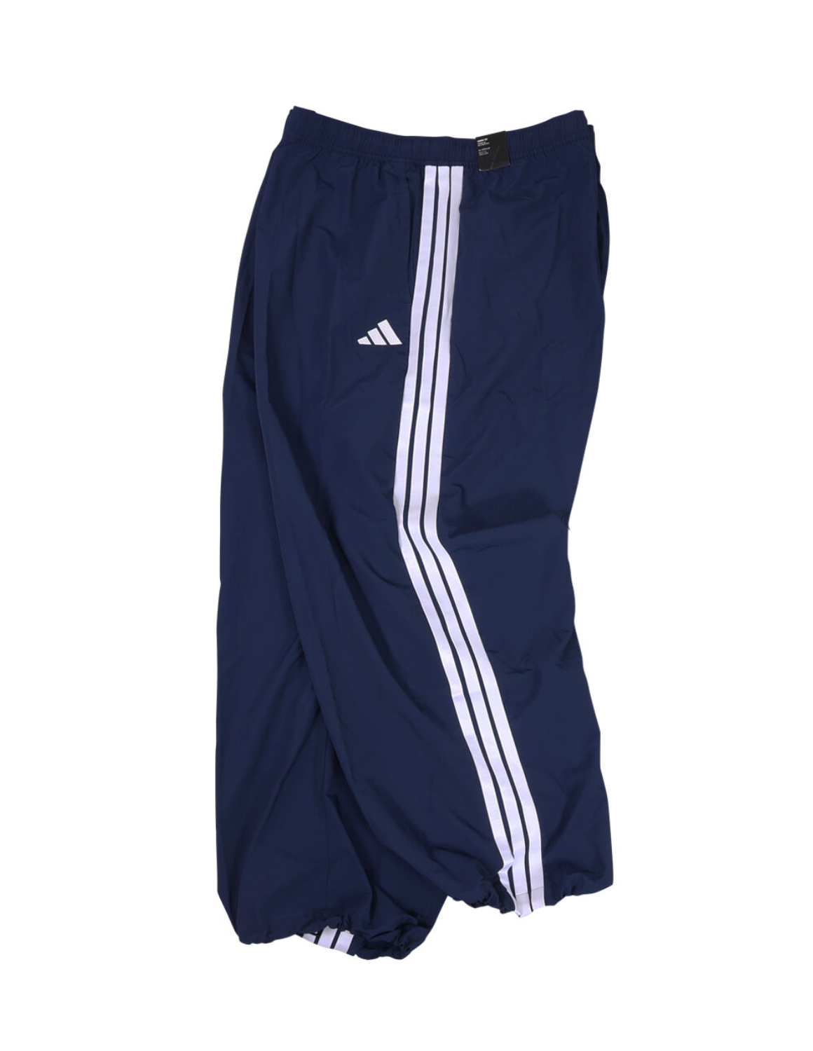 大きいサイズ ジャージ パンツ adidas(アディダス) 3ST WVウーブントラックパンツ ウエストゴム サイド・バックポケット 裾ドローコード 刺繍 カジュアル | adidas | 03
