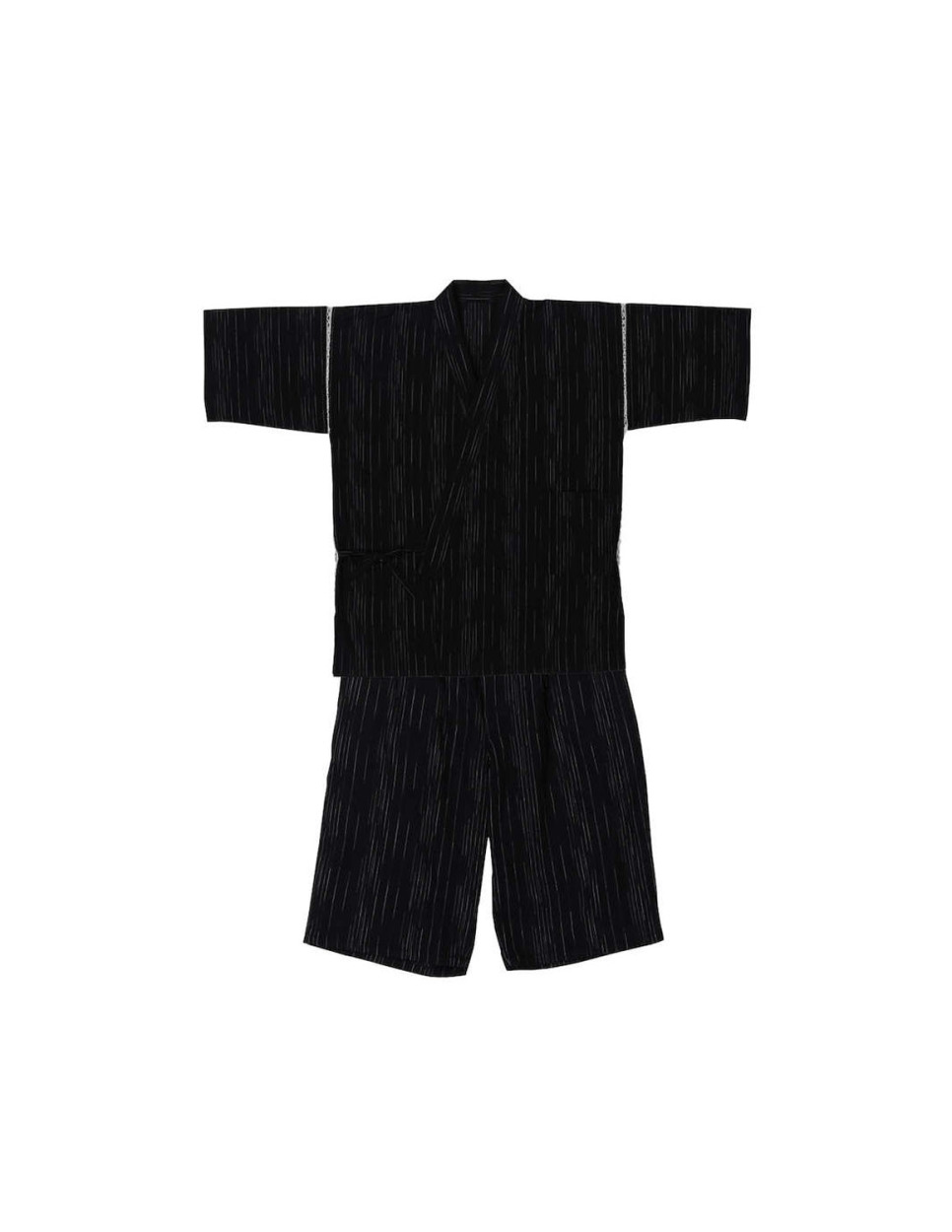 大きいサイズ 男性用甚平 メンズ  Mc.S.P (エムシーエスピー) しじら 3L 4L 5L 6L 7L  カジュアル 黒 春 夏 秋 |  | 01