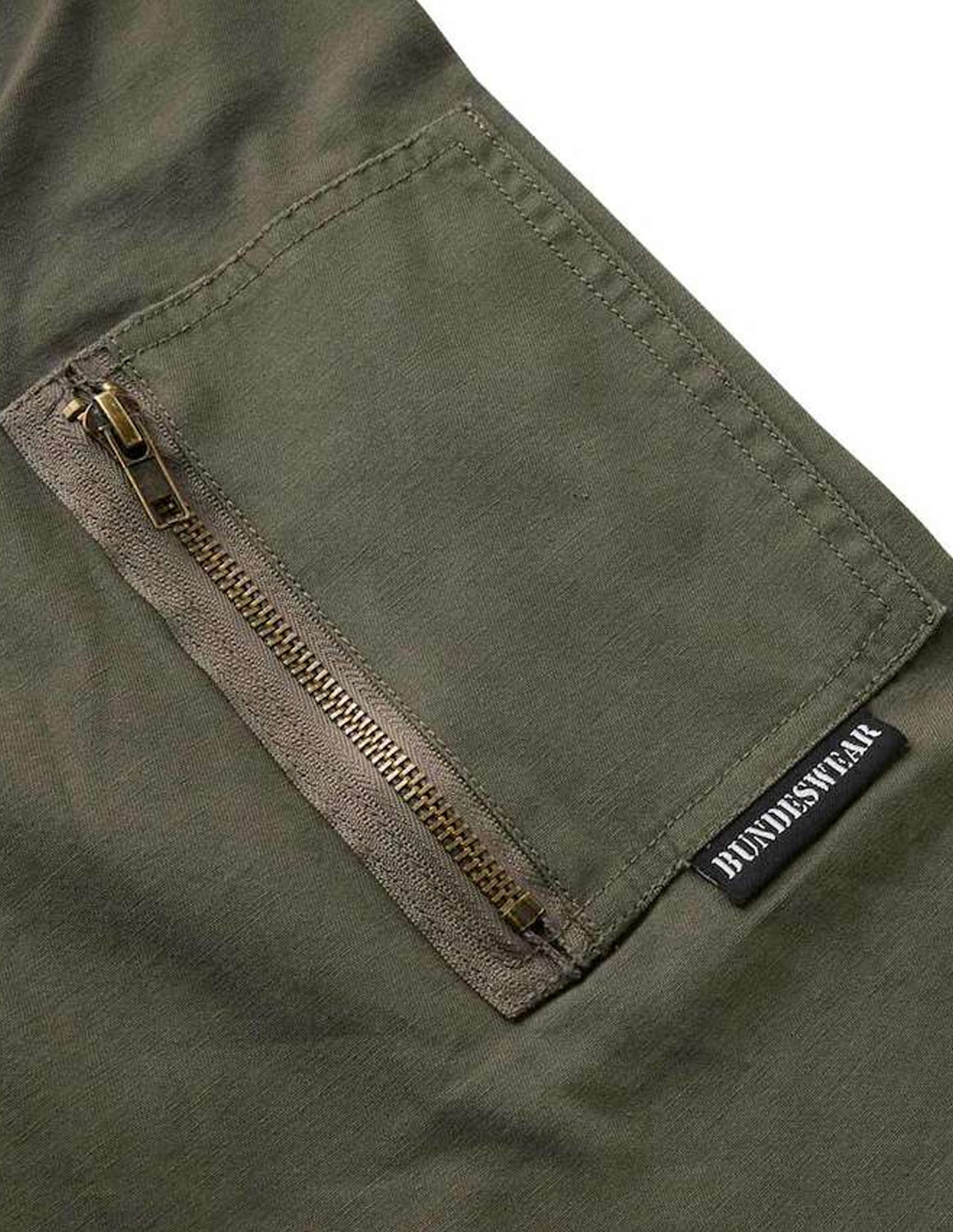 大きいサイズ ミリタリーコート メンズ  BUNDESWEAR (ブンデスウエアー) M-51 スタンドカラー ツイル モッズコート 3L 4L 5L 6L 8L  カジュアル 緑 黒 春 秋 冬 |  | 05