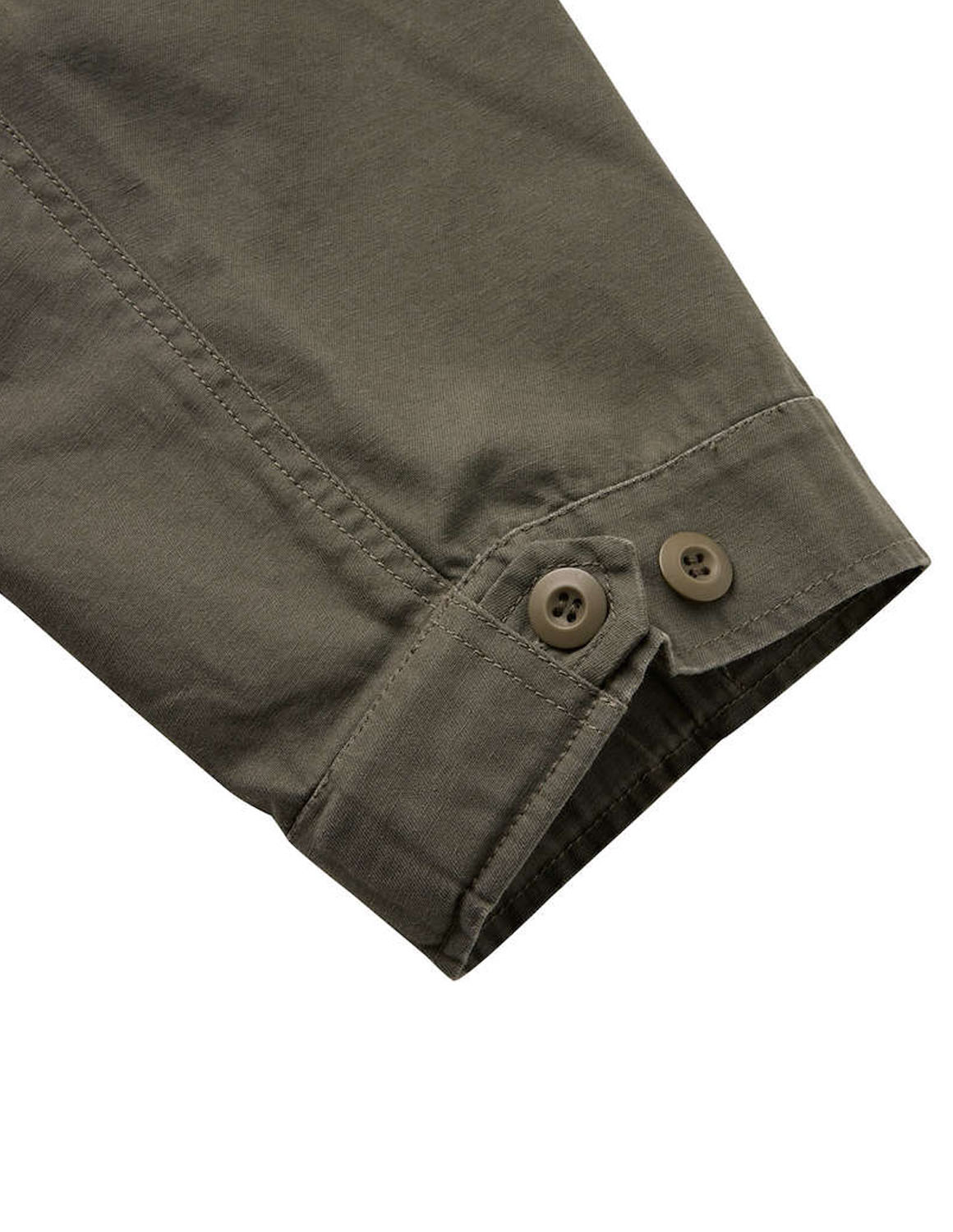 大きいサイズ ミリタリーコート メンズ  BUNDESWEAR (ブンデスウエアー) M-51 スタンドカラー ツイル モッズコート 3L 4L 5L 6L 8L  カジュアル 緑 黒 春 秋 冬 |  | 06